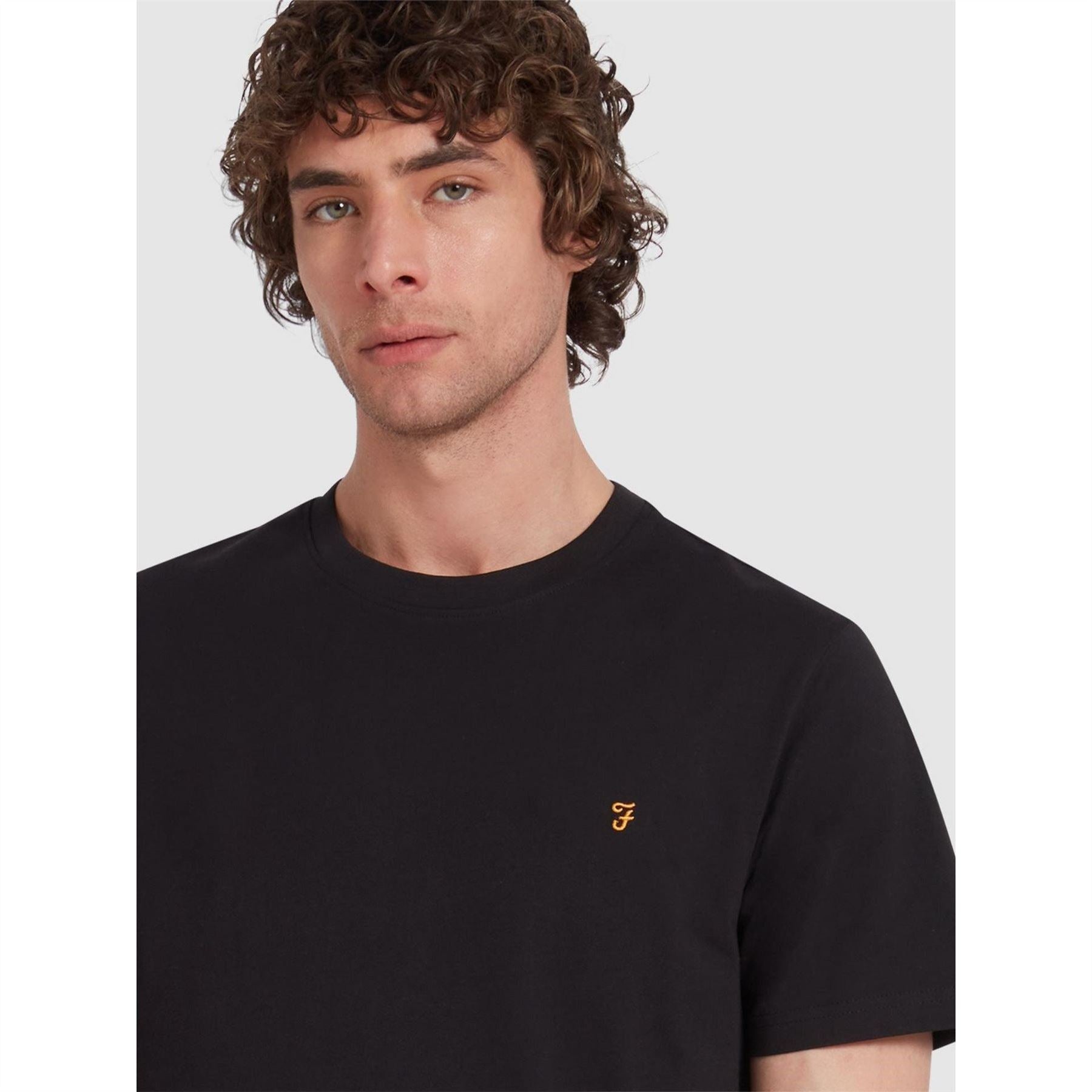 Farah Regular Fit Crew Neck Short Sleeve T-Shirt