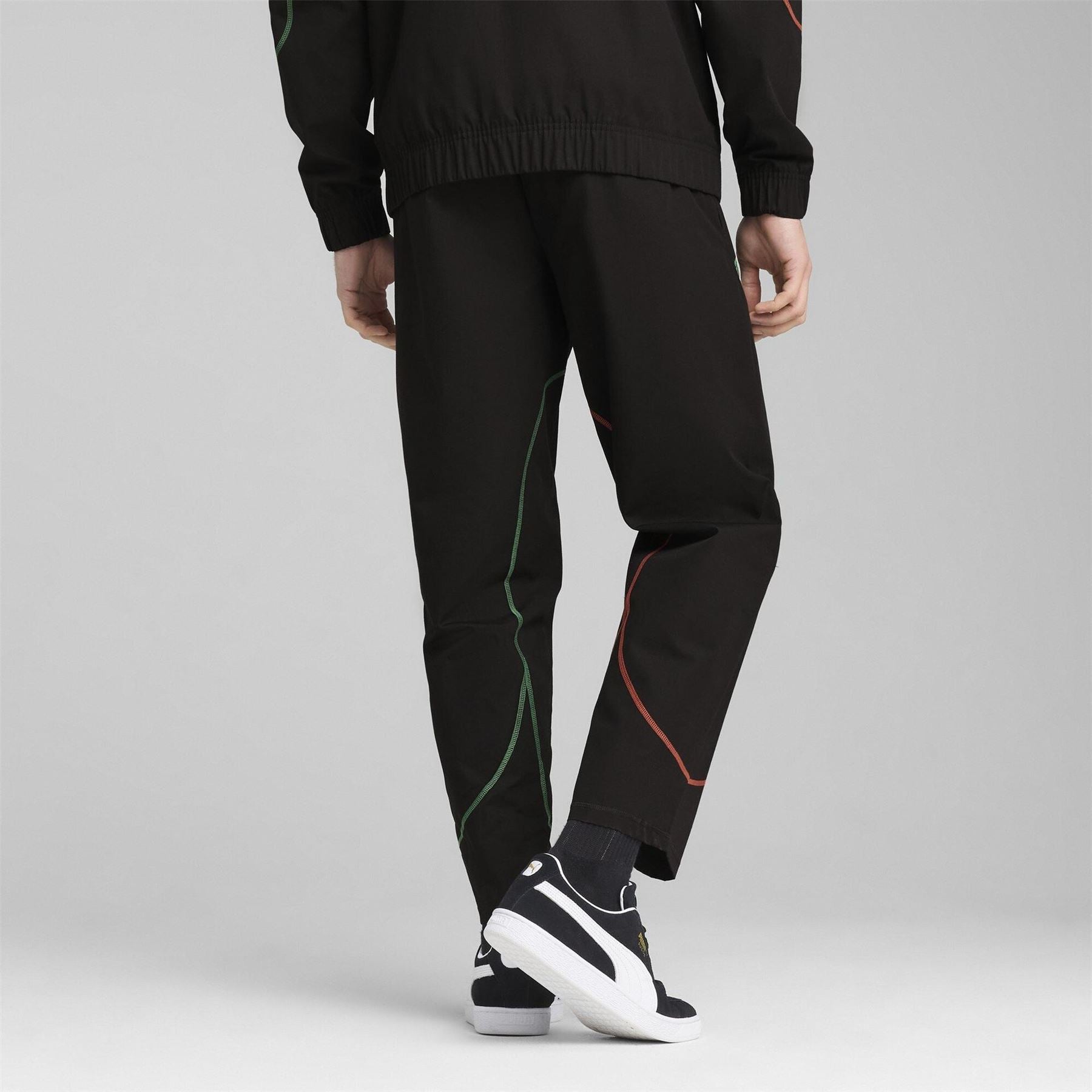 Puma Mens Ftblong Sleeve T-Shirtatement Track Pants Tracksuit Bottom