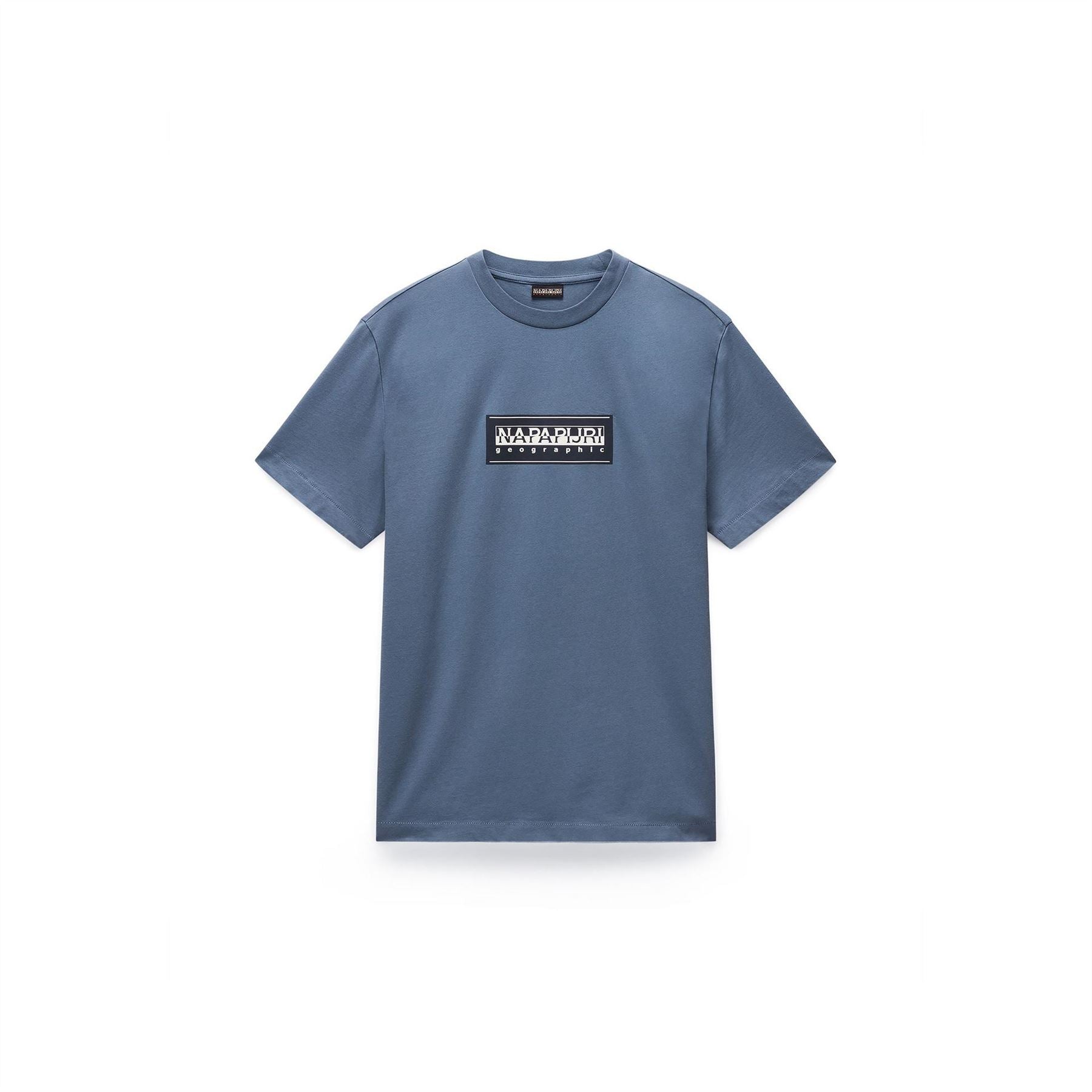 Napapijri Box Print Crew Neck Regular Fit T-Shirt