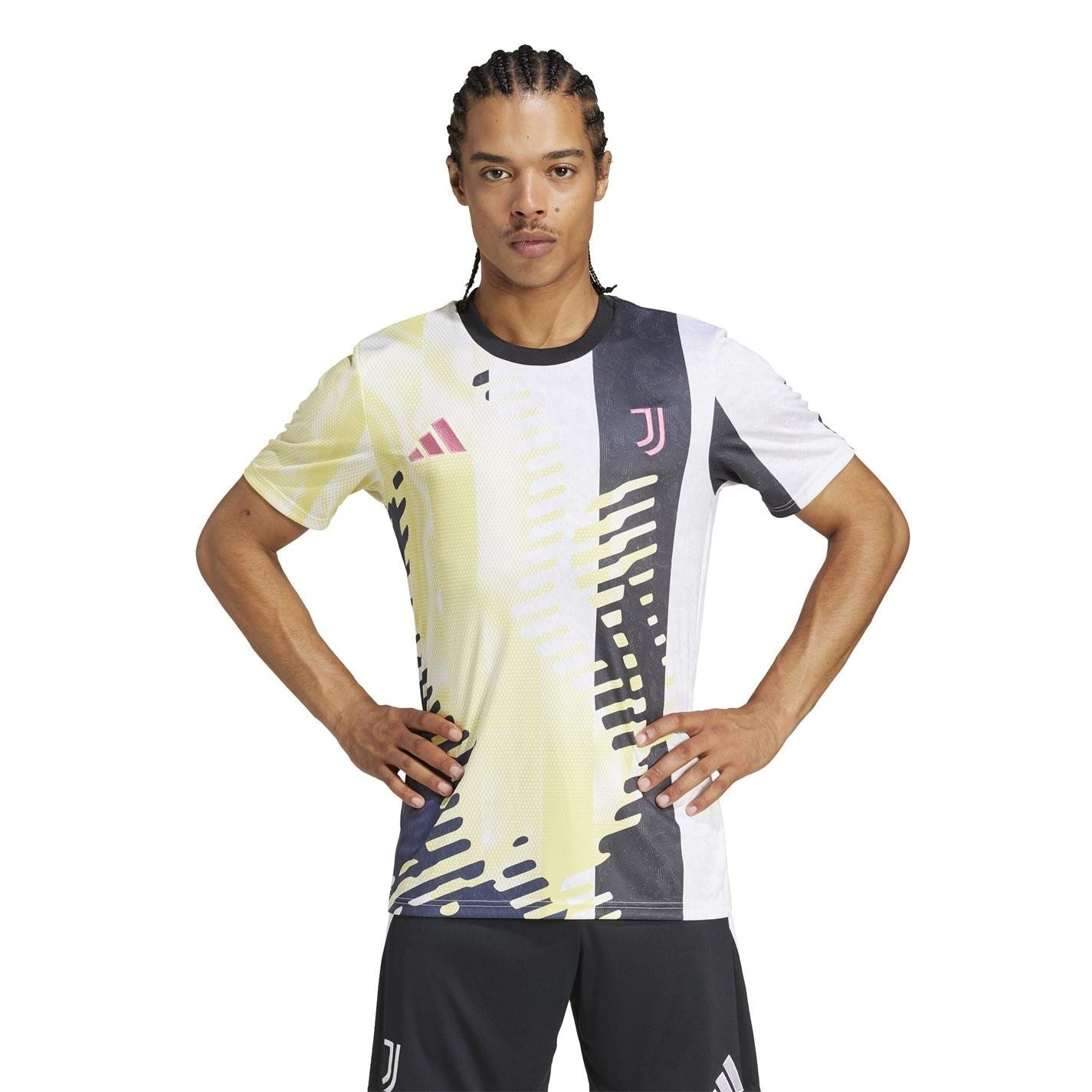 adidas Juventus Prematch Shirt 2024 2025 Adults