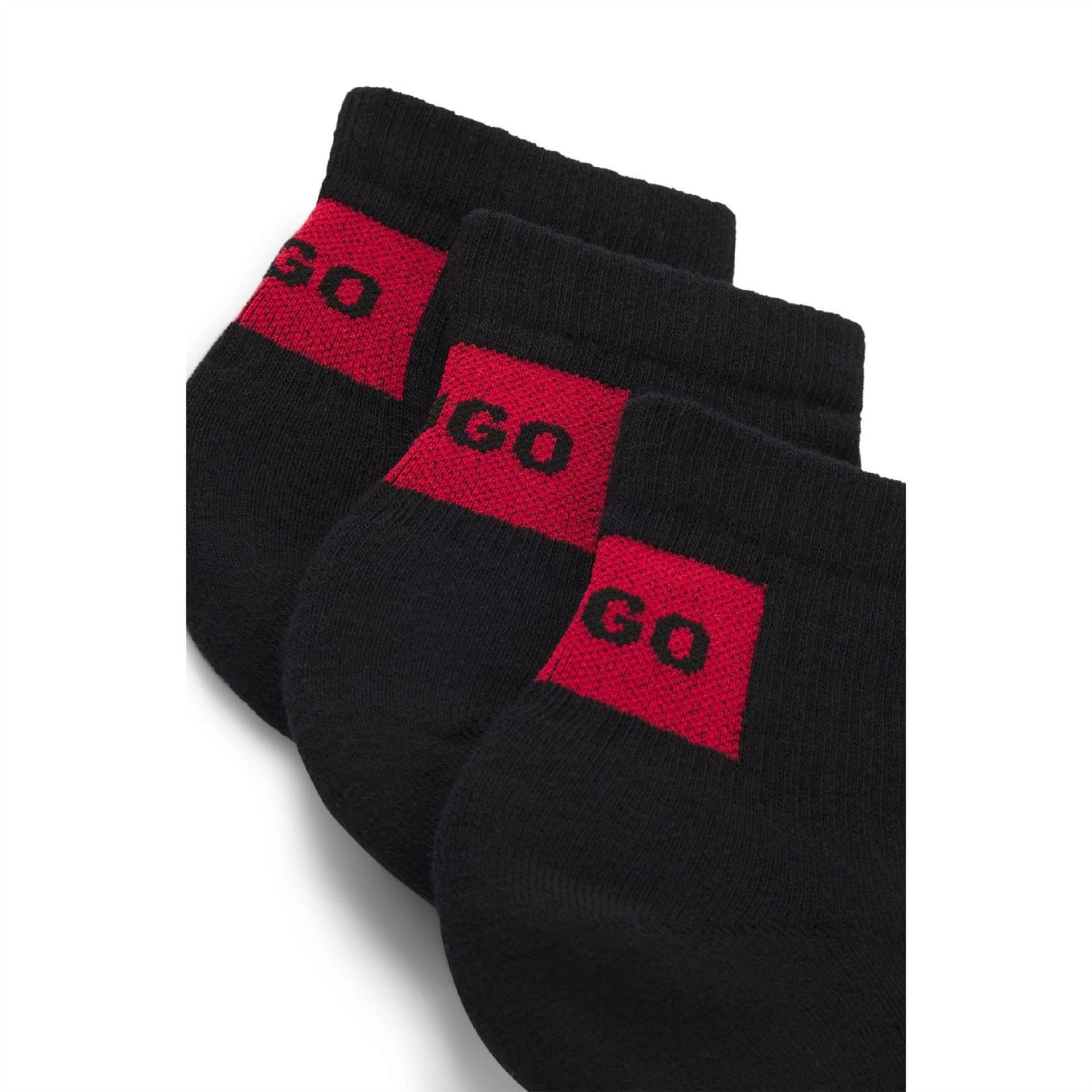 Hugo Pack Of Logo Ankle Socks