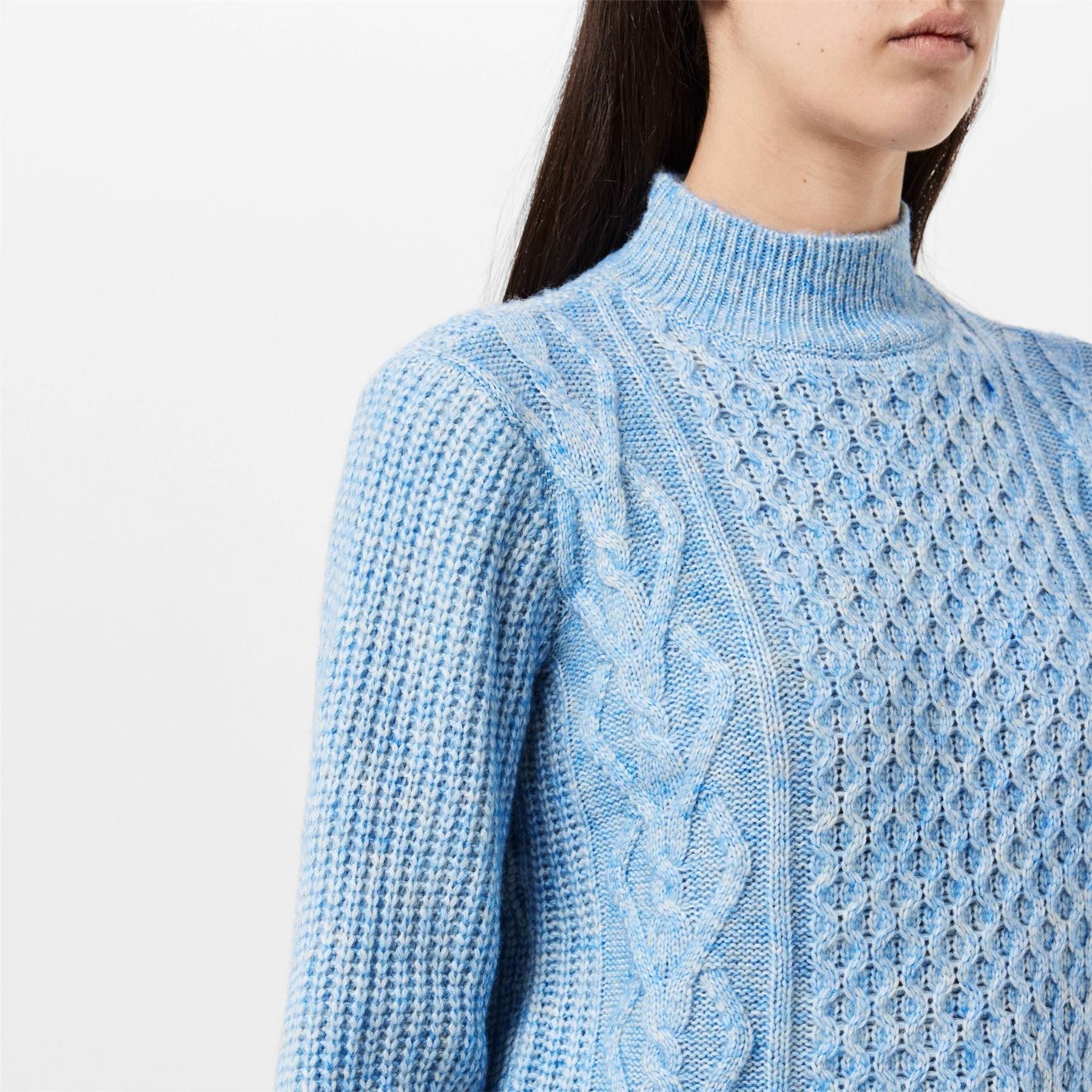 Vero Moda Mock Neck Regular Fit Universe Sweater