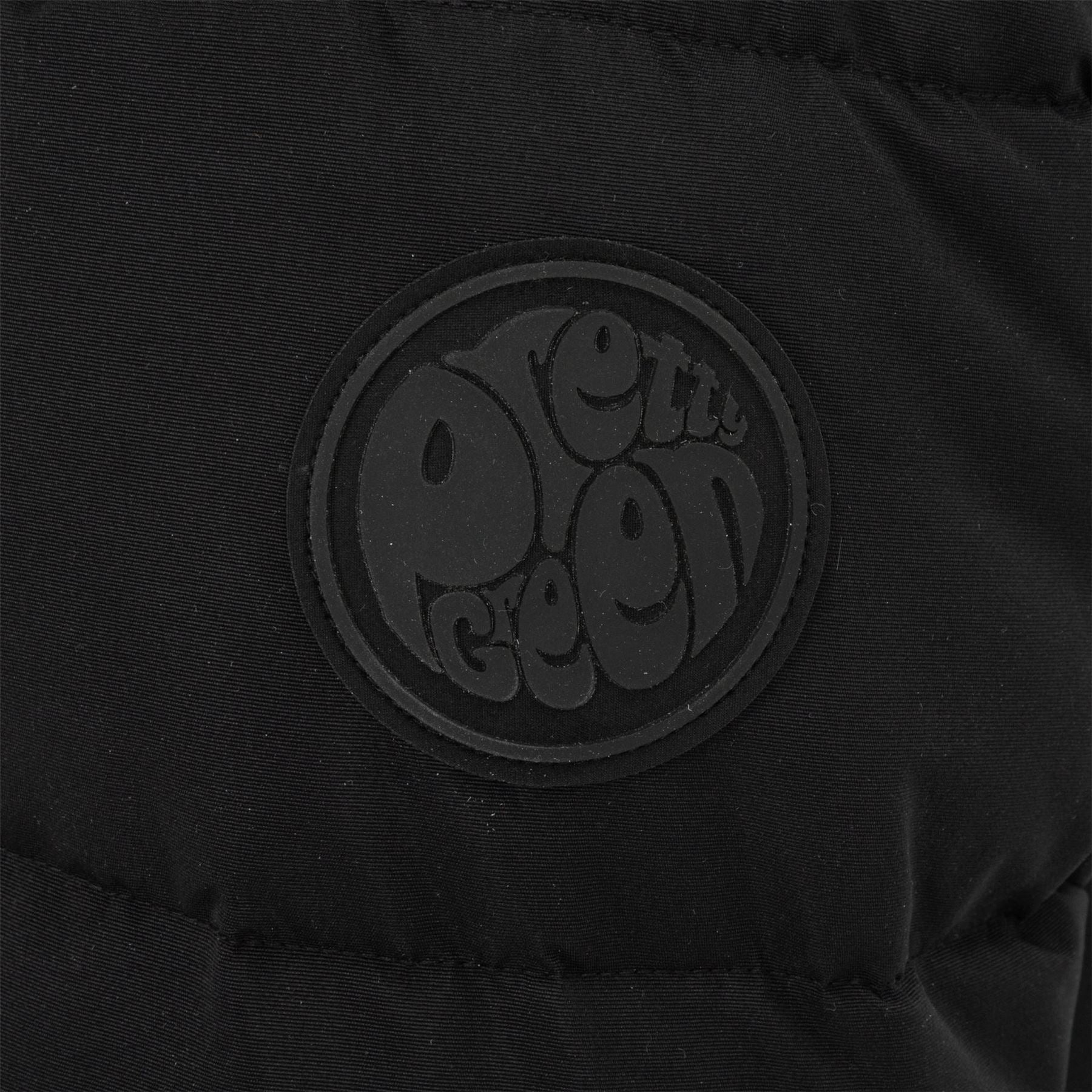 Pretty Green Prettys Hooded Long Sleeve Short Puffer Jacket