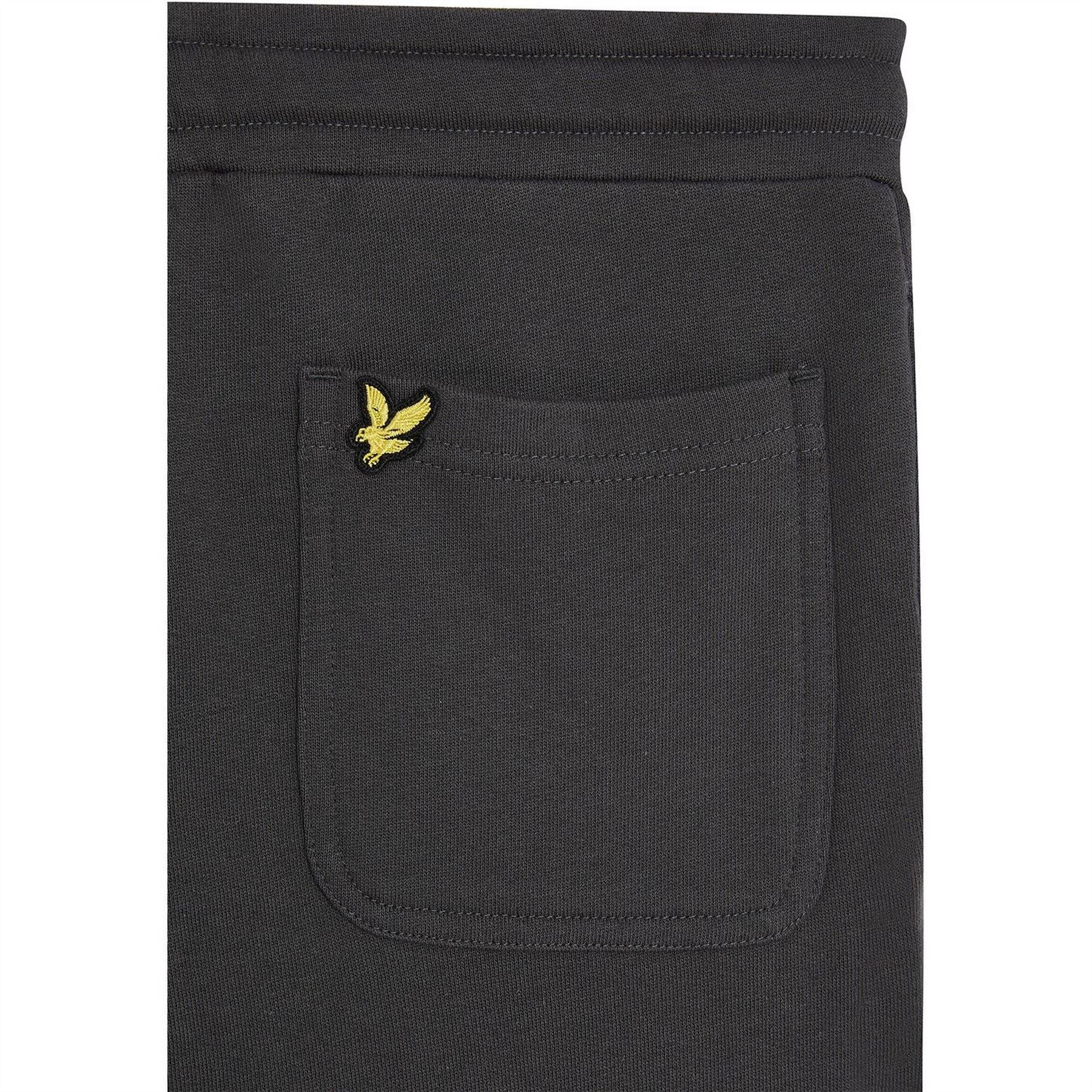 Lyle and Scott Logo Closed Hem Fleece Joggers