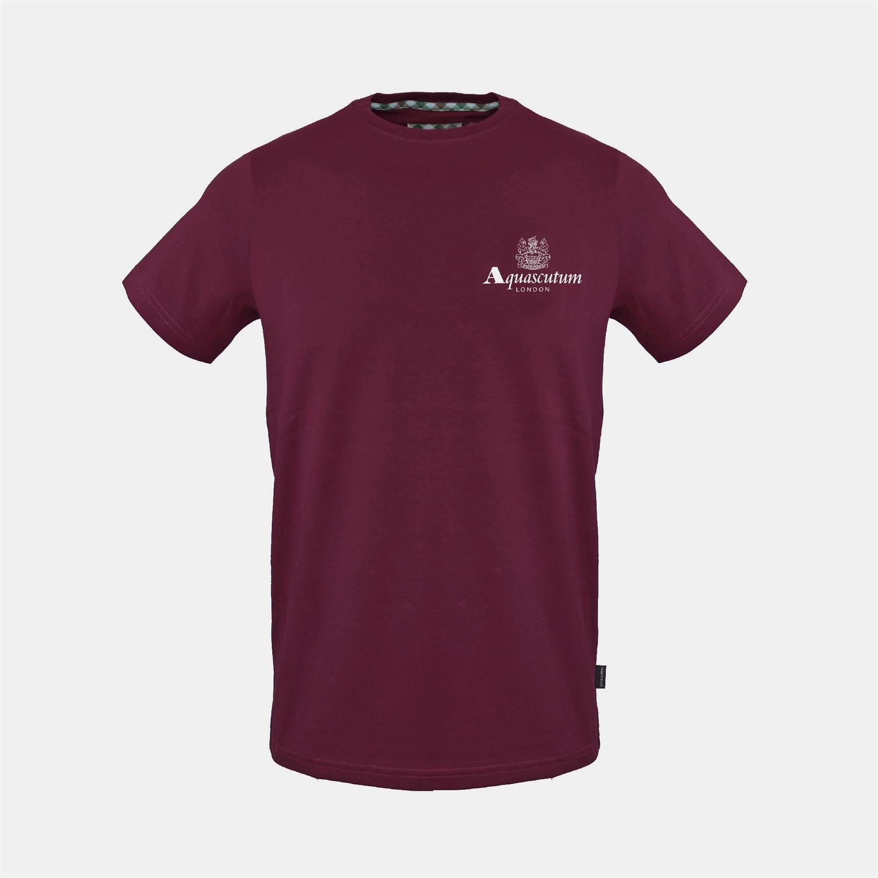 Aquascutum Crew Neck Regular Fit Short Sleeve T-Shirt