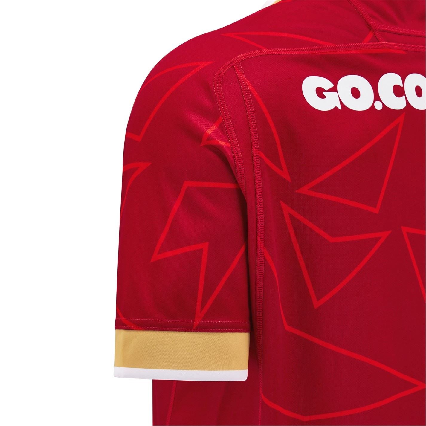 Macron Wales Rugby Home Pathway Shirt 2024 Adults