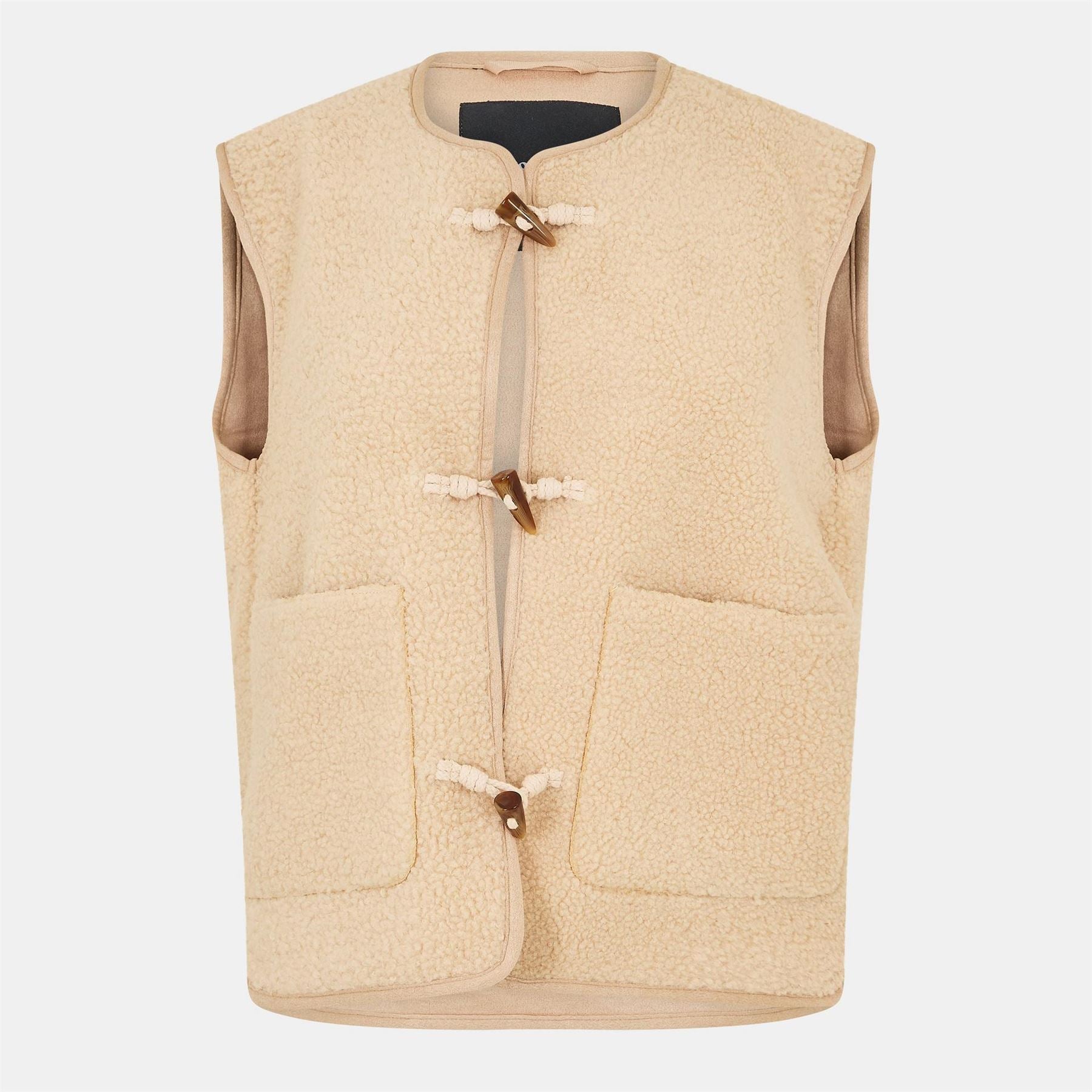 Threadbare Itoje Solid Patterned Gilet