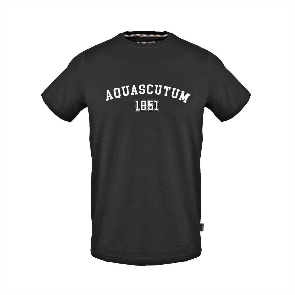 Aquascutum Arch Logo Crew Neck Short Sleeve Jersey T-Shirt