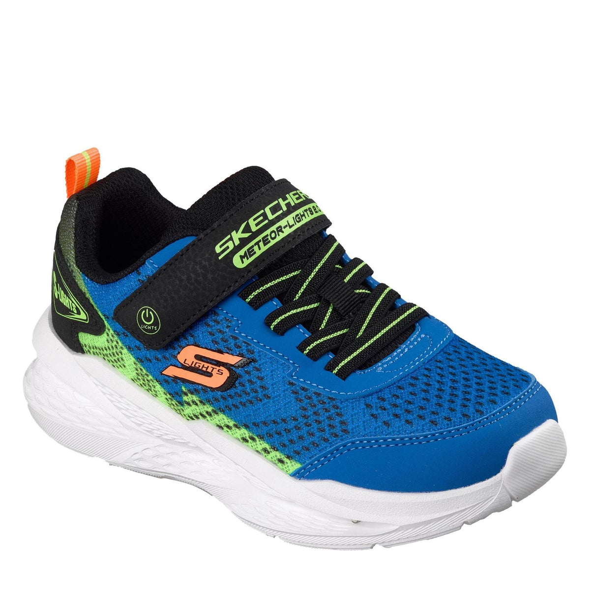Skechers Gore  And  Strap Sneaker W Mult Light Up Trainers Boys