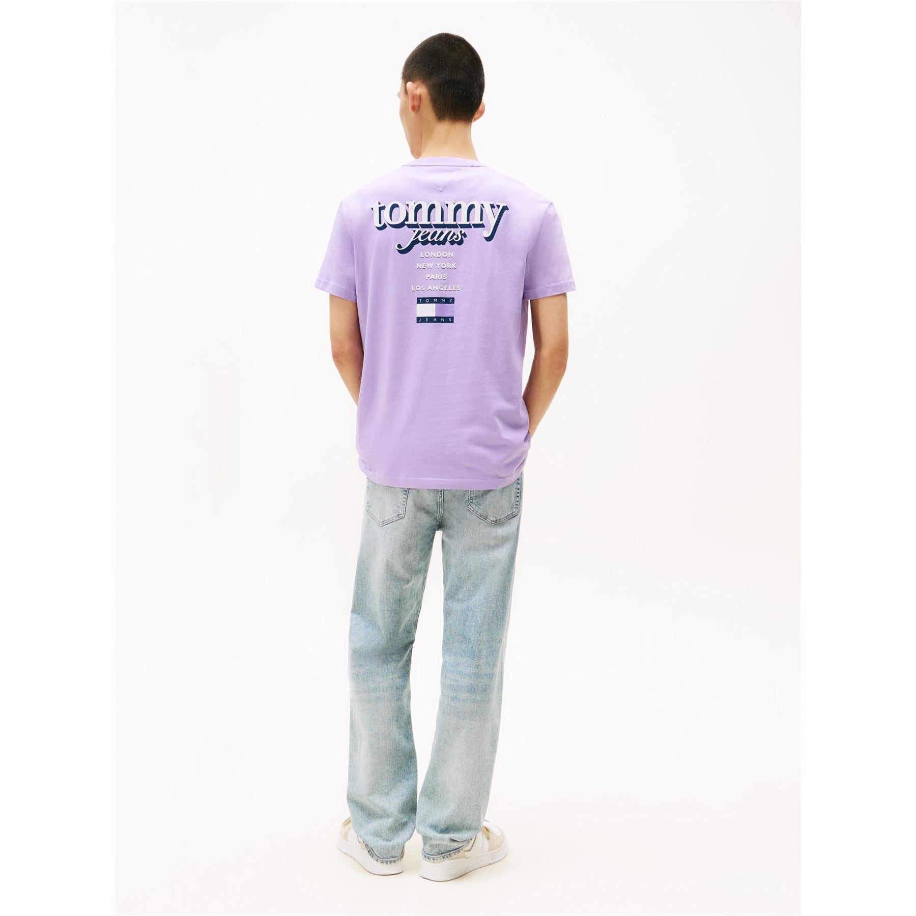 Tommy Jeans Flag Logo T-Shirt