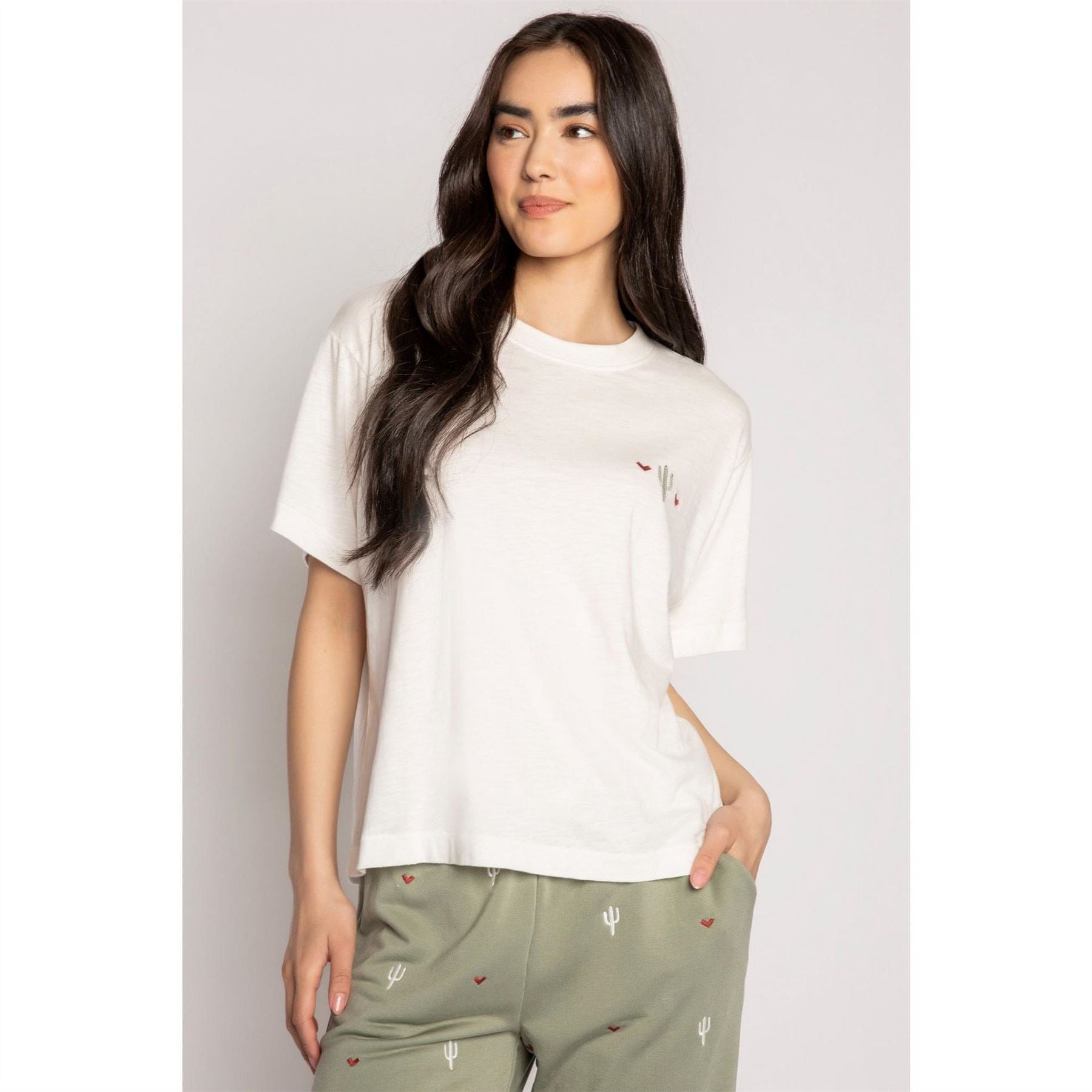 PJ Salvage Salvage Relaxed Fit Tee