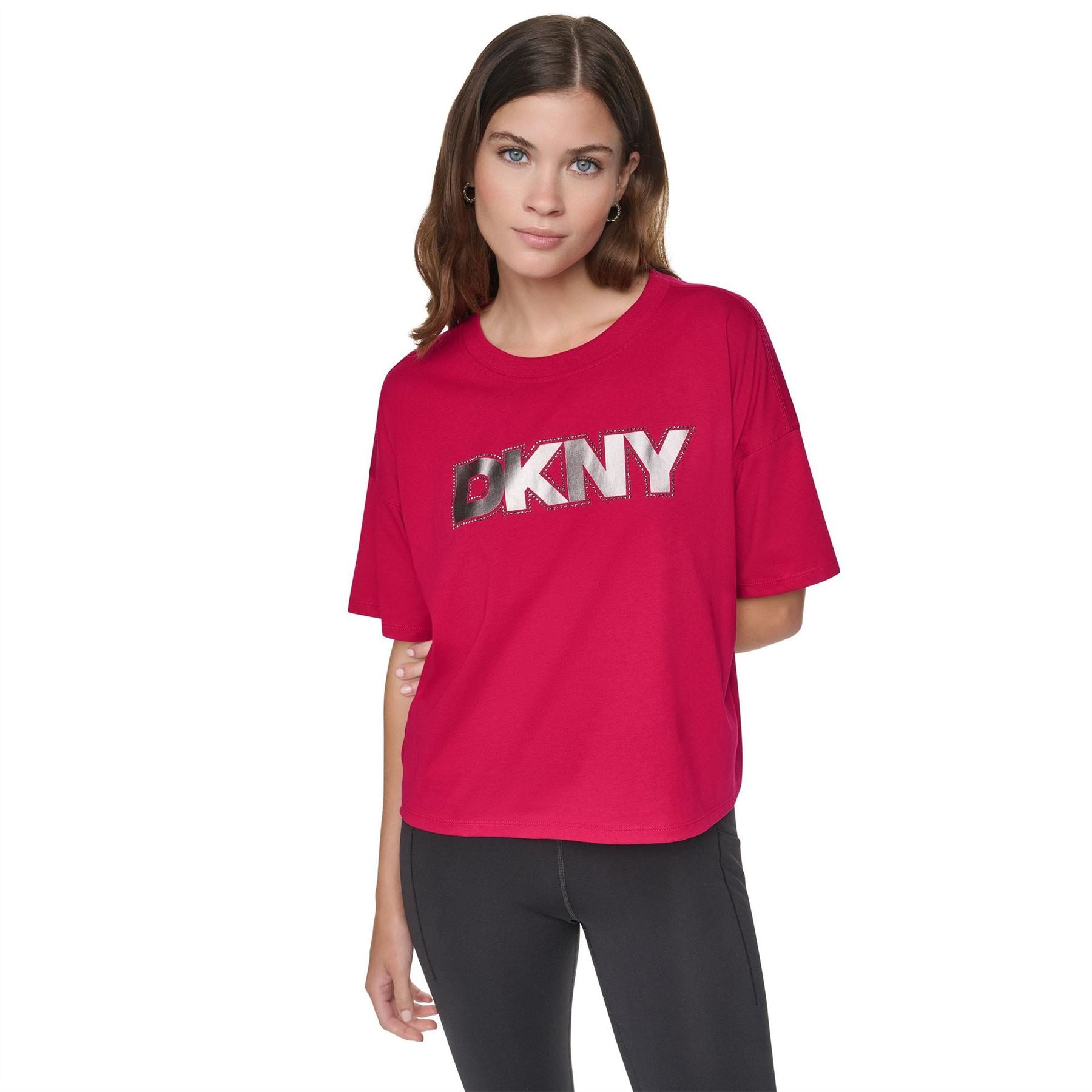 DKNY Foil Dmt Tee Ld71