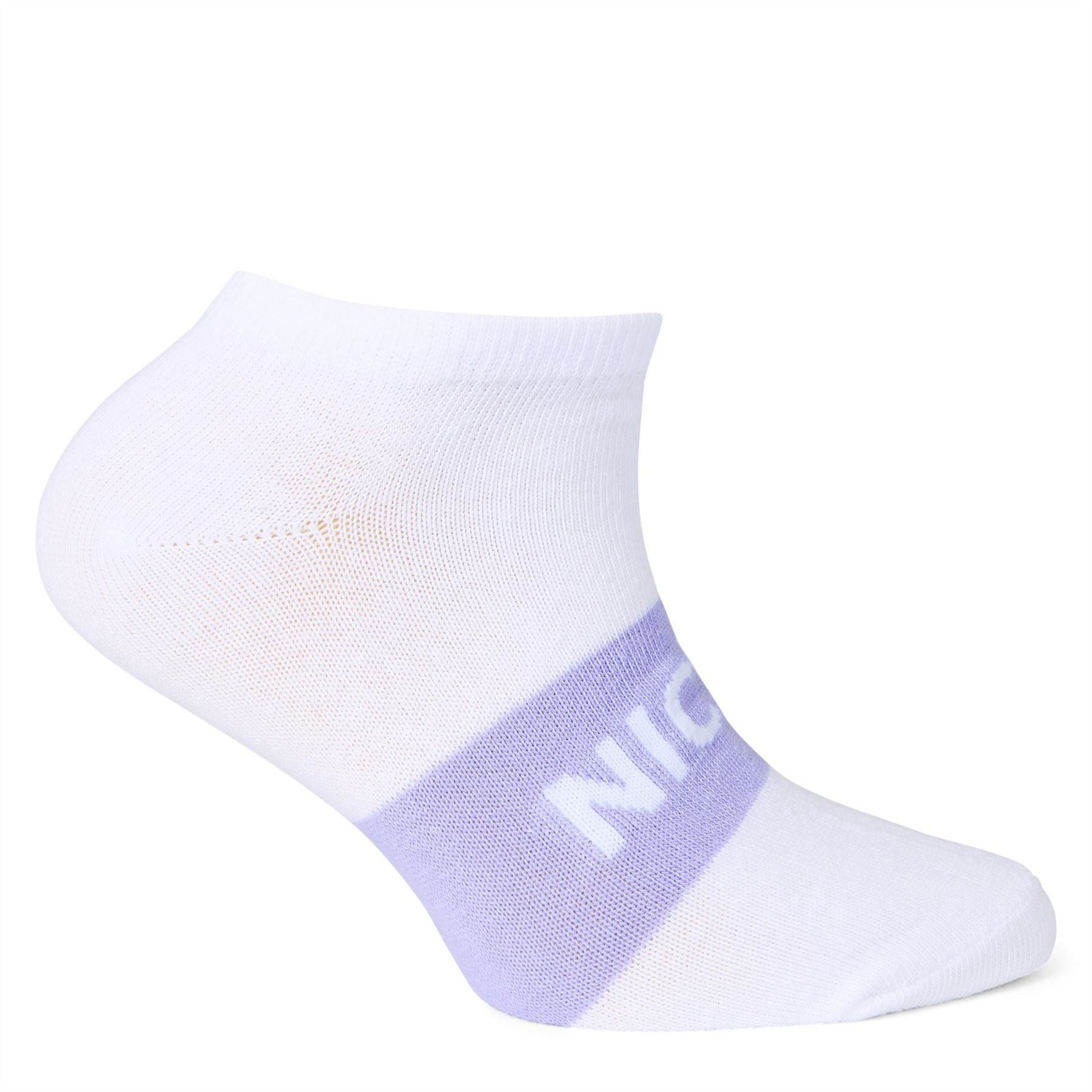 Nicce 5 Pack Towson Junior Lettering No Show Socks