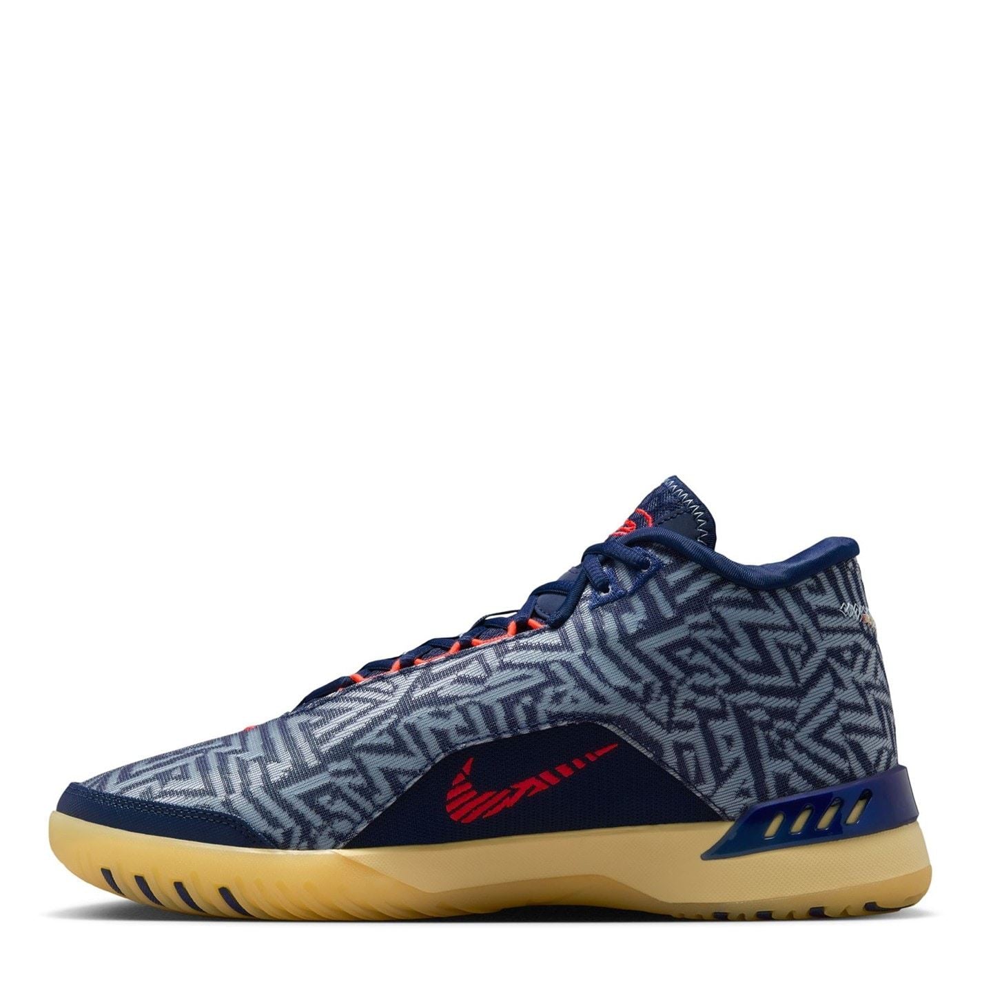 Nike Lbj Nxt Gen Mid Top Lace-Up Sneakers