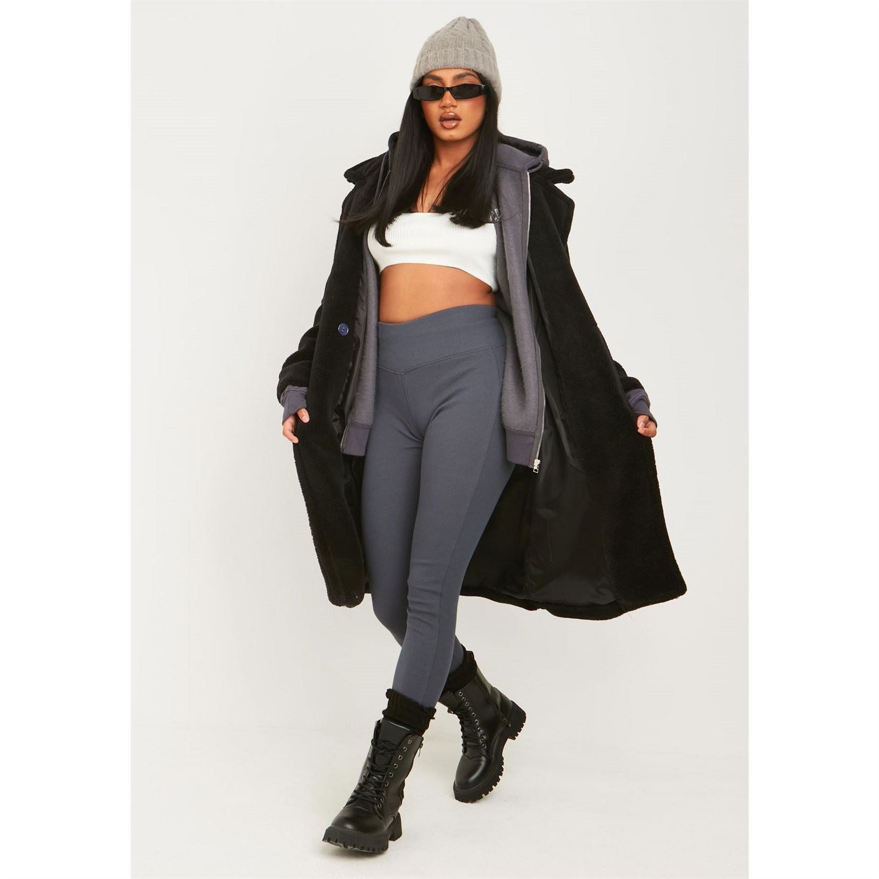 Missy Empire Rib Legging