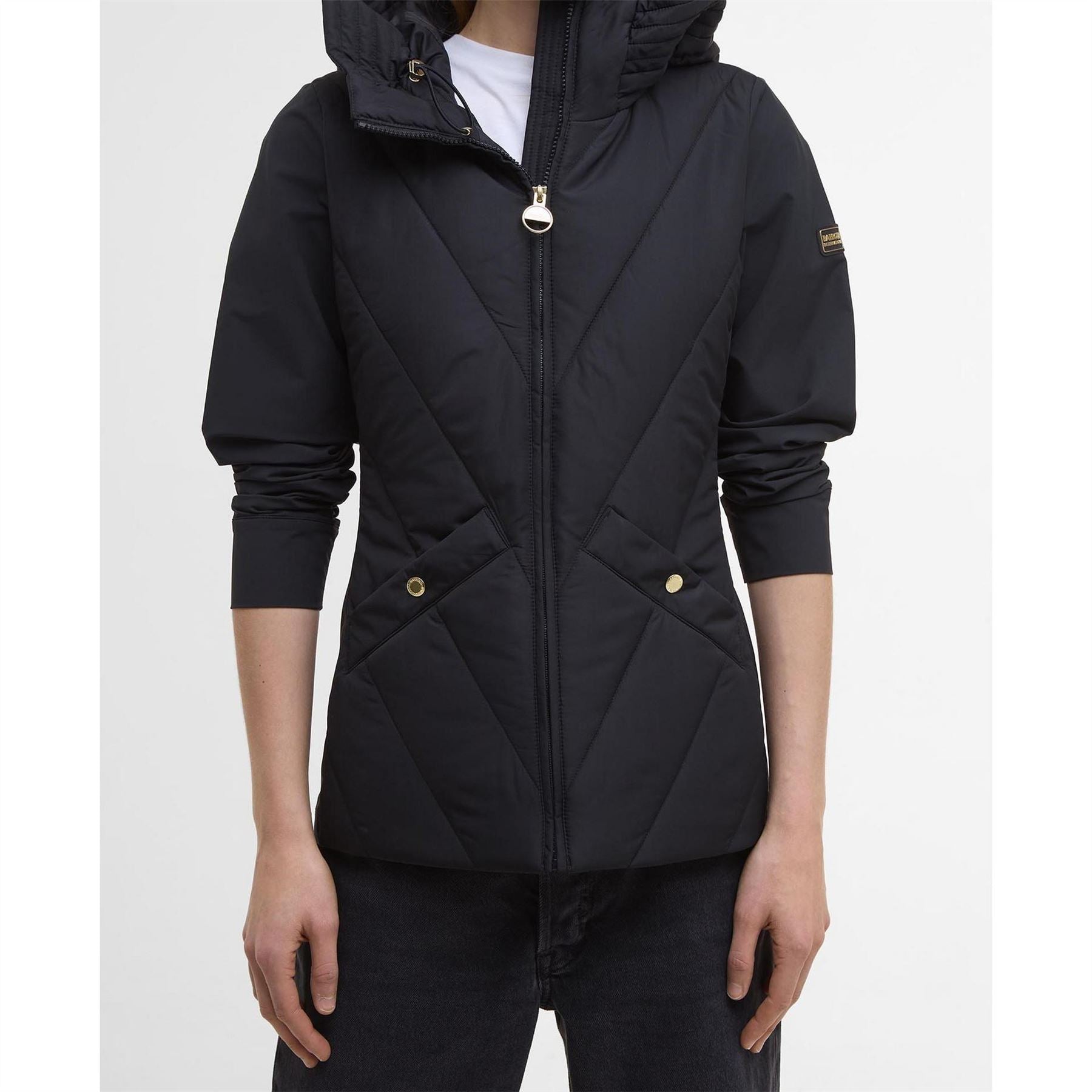 Barbour International Quilted Sweatshirt
