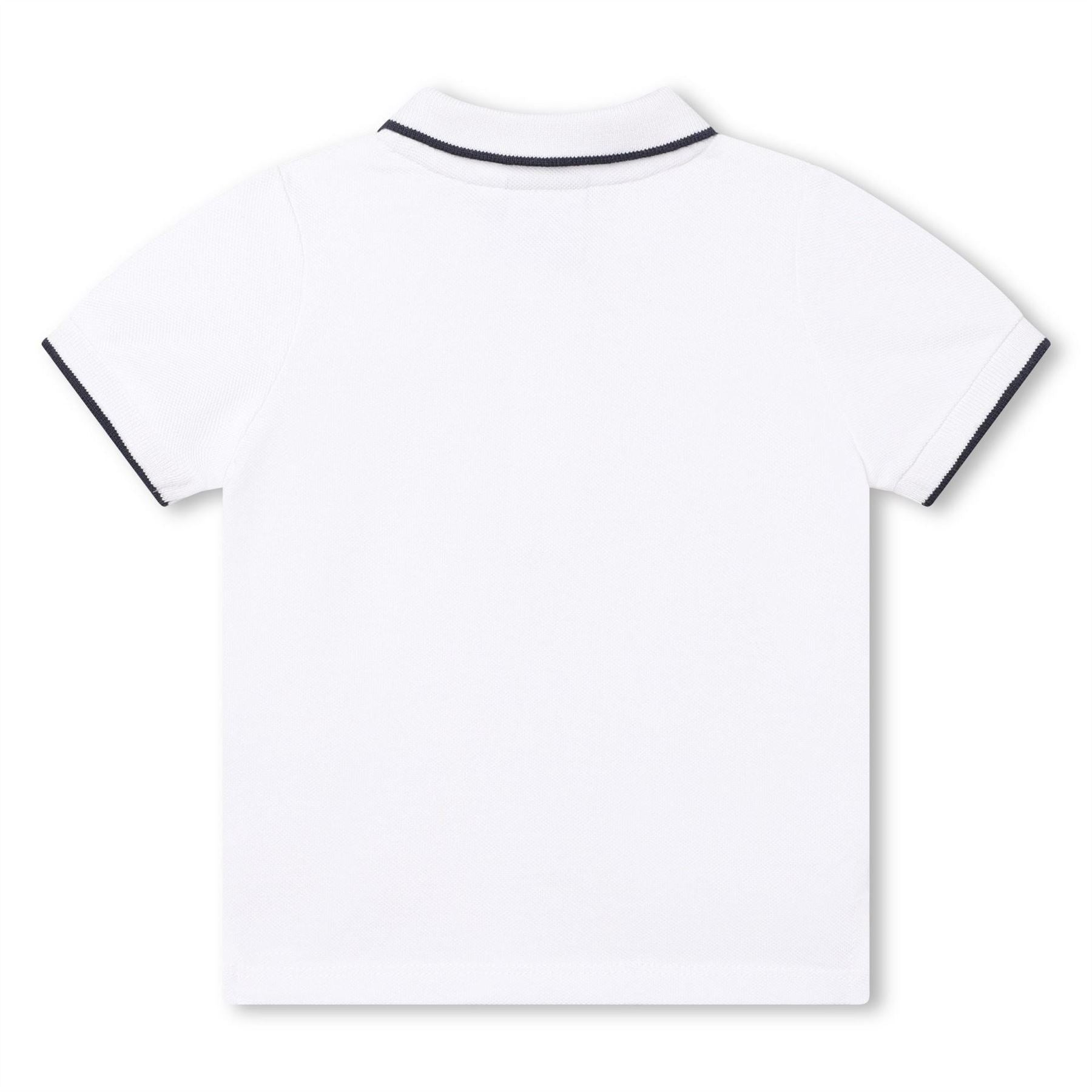 Boss Small Logo Cotton Short Sleeve Polo Shirt