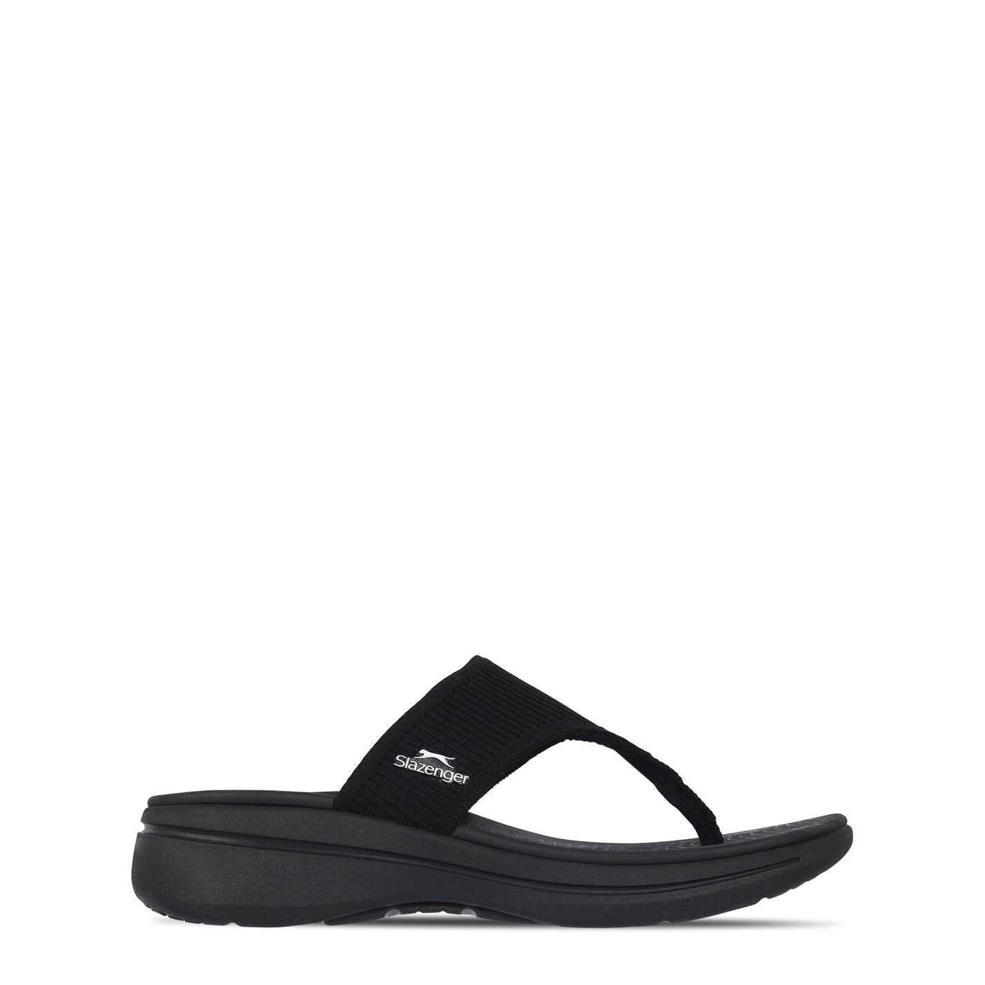 Slazenger FF Strap Wedge Flip Flop Sandals