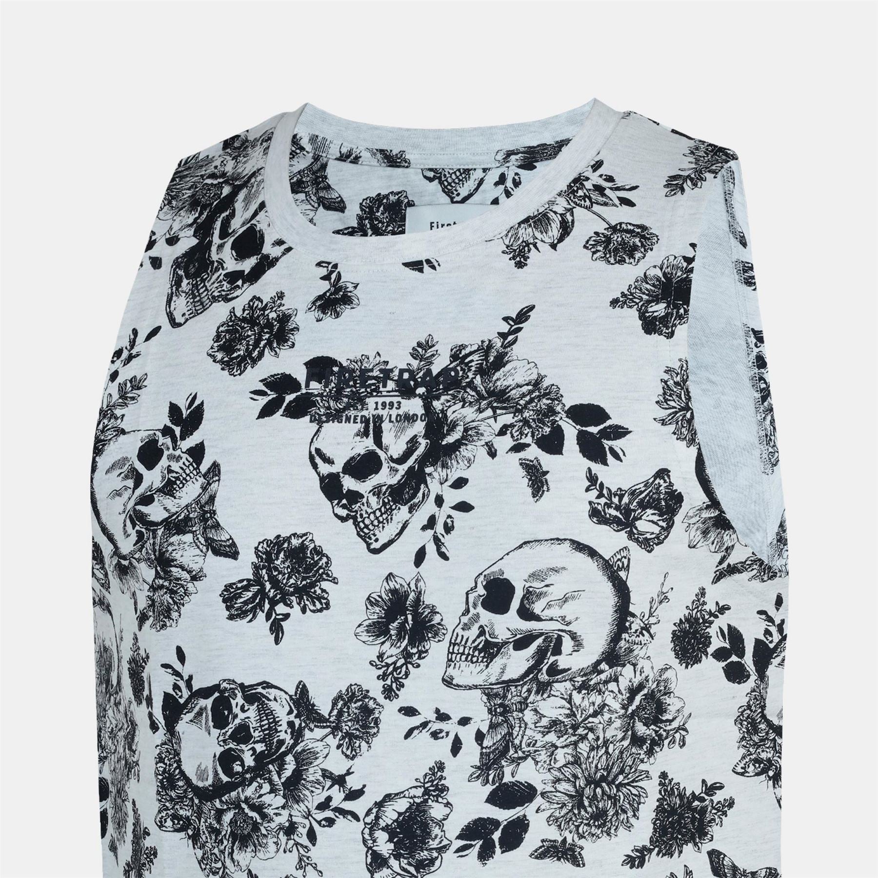 Firetrap All Over Print Muscle Vest