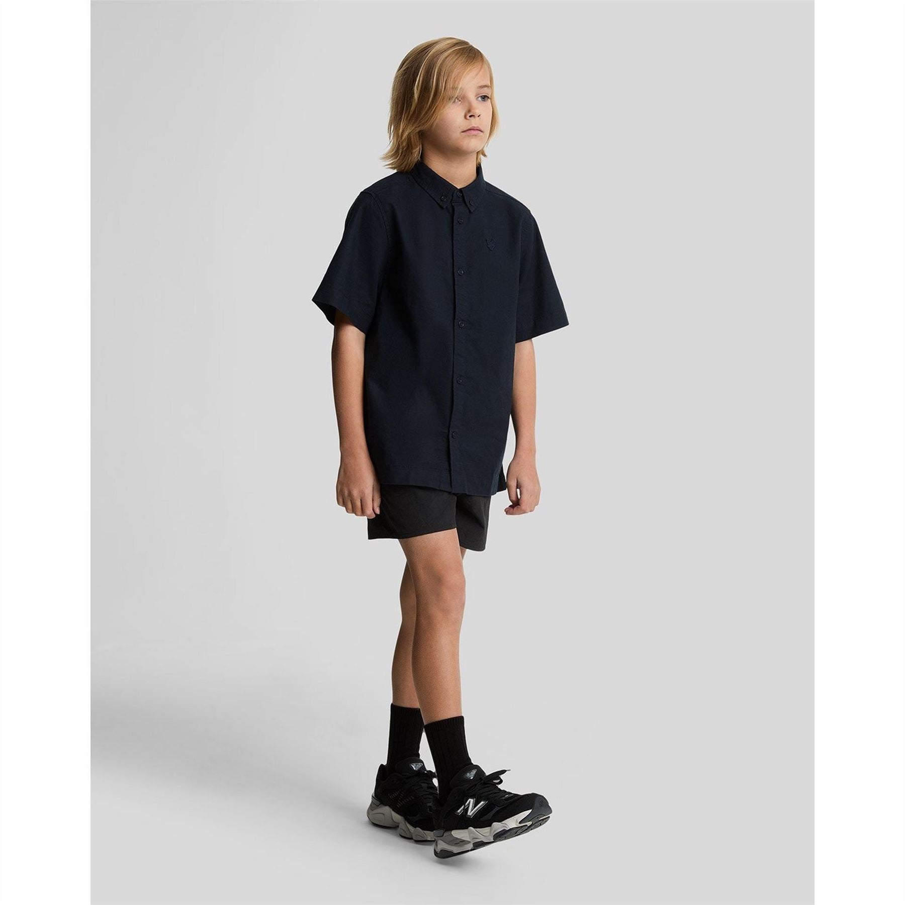 Lyle and Scott Junior Logo Print Swimming Shorts