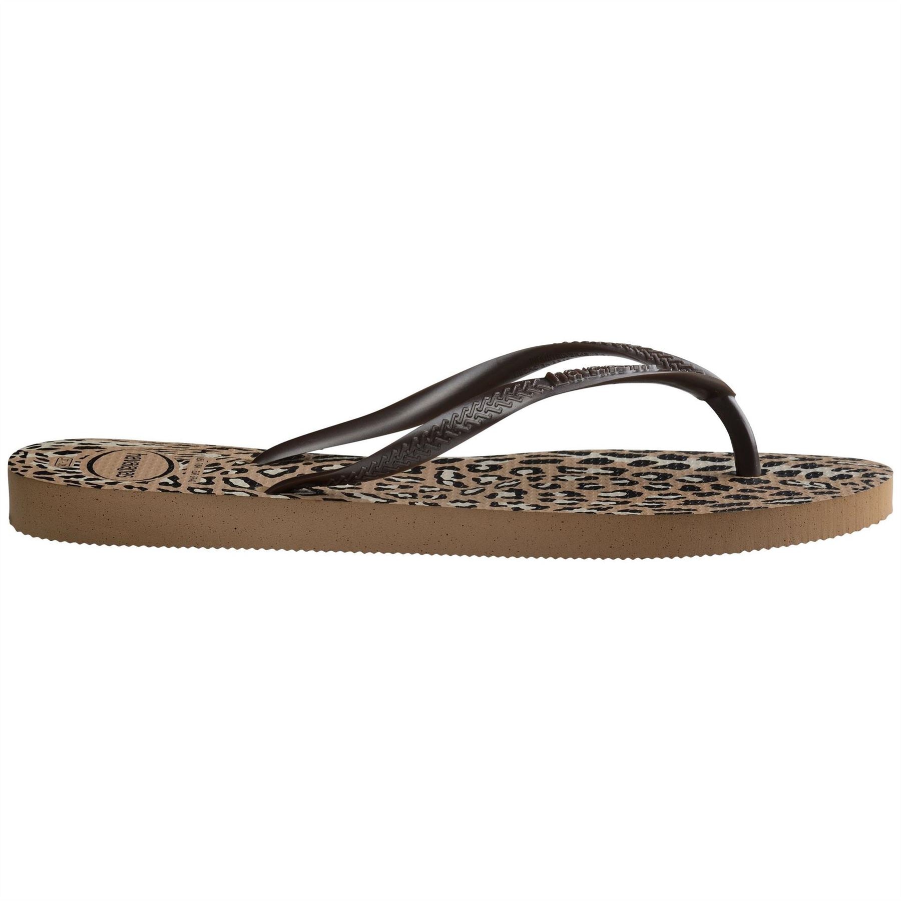 Havaianas Slim Leopard Patterned Flip Flops