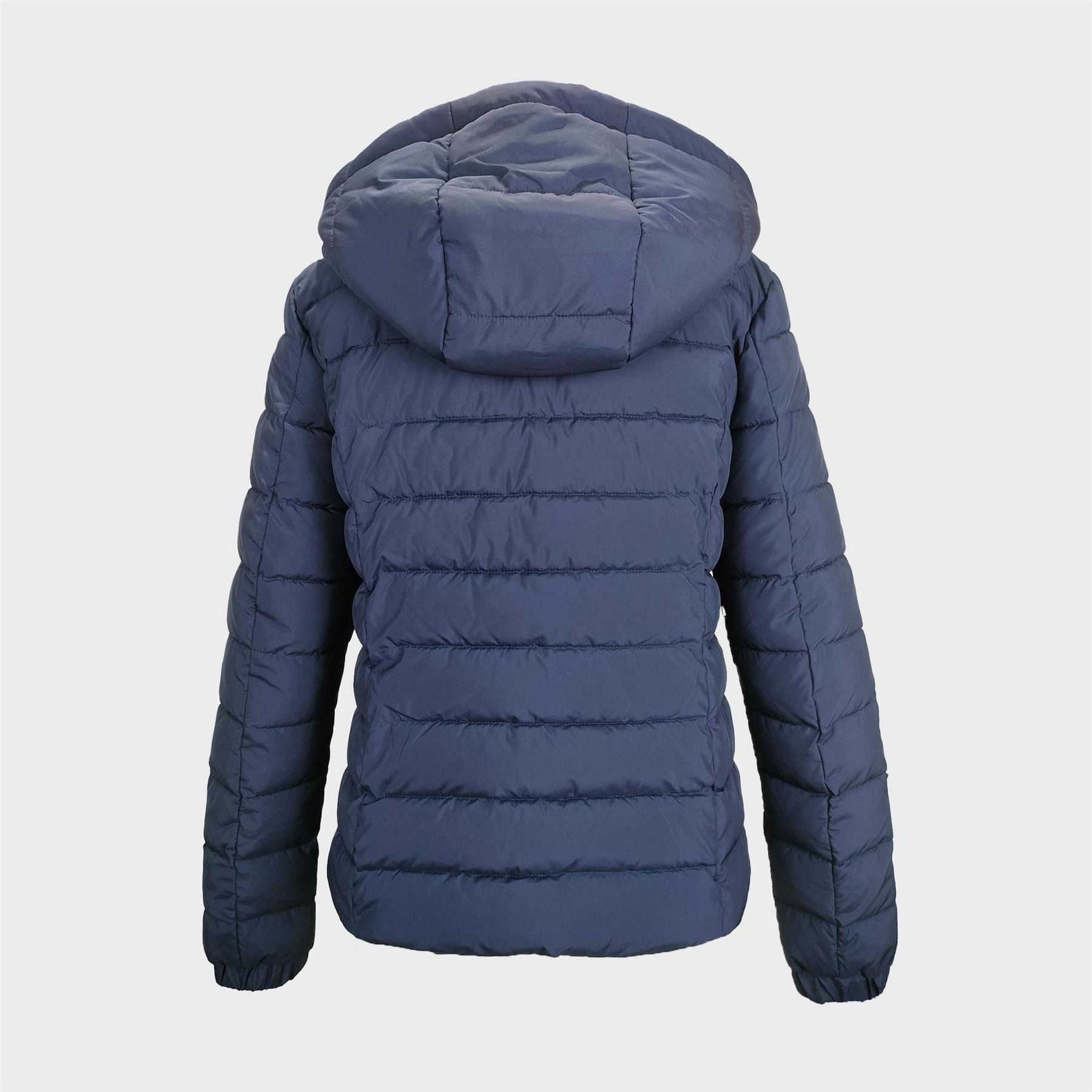 Jack Wills Luna Water Resistant Wind Resistant Detachable Hood Short Puffer Jacket