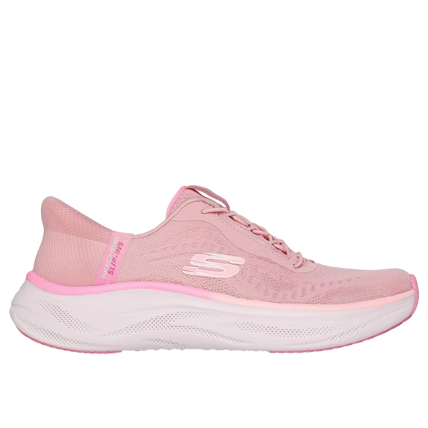 Skechers Round Toe Flat Heel Low Top Sneakers