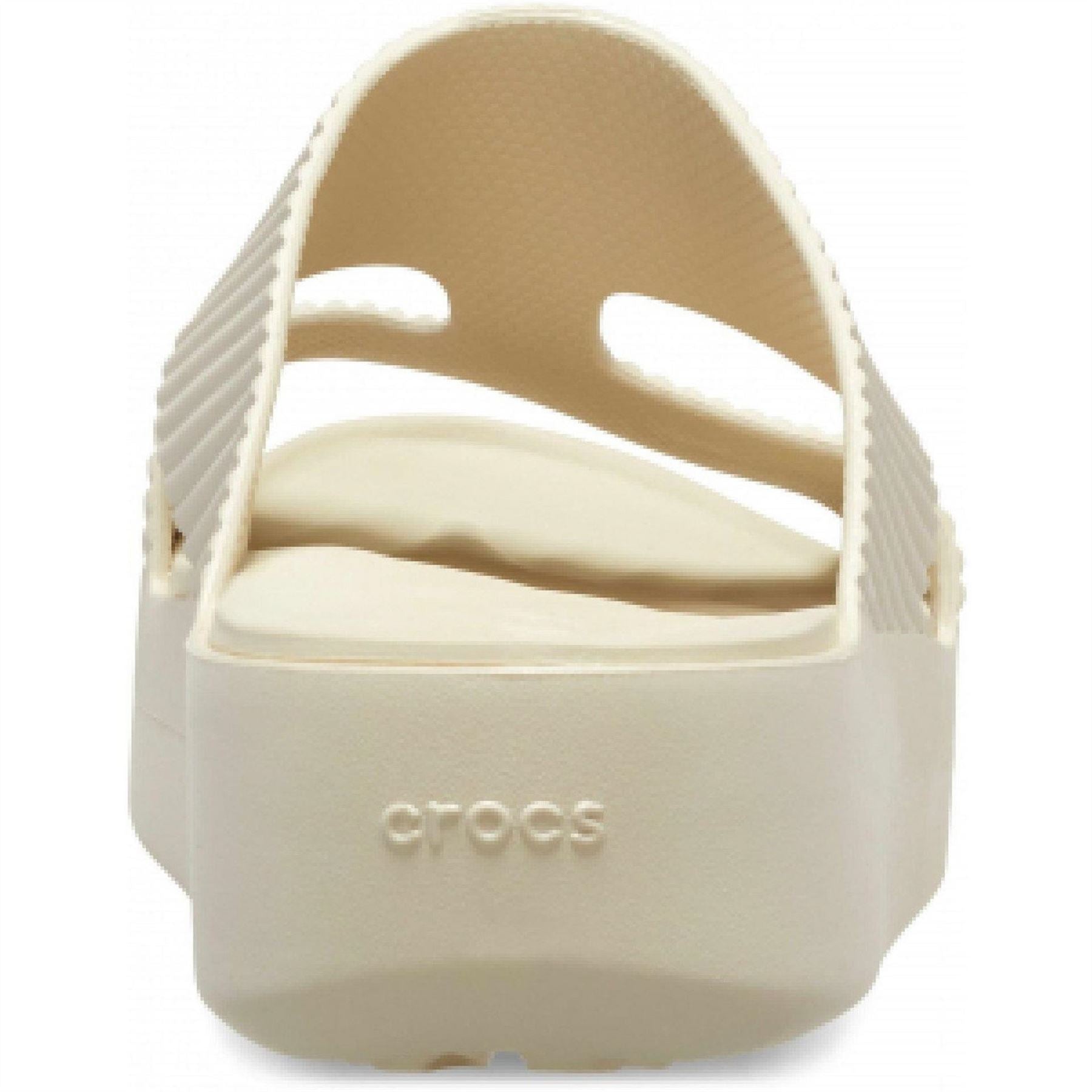 Crocs Getaway Groove Platform Open Toe Textured Clogs