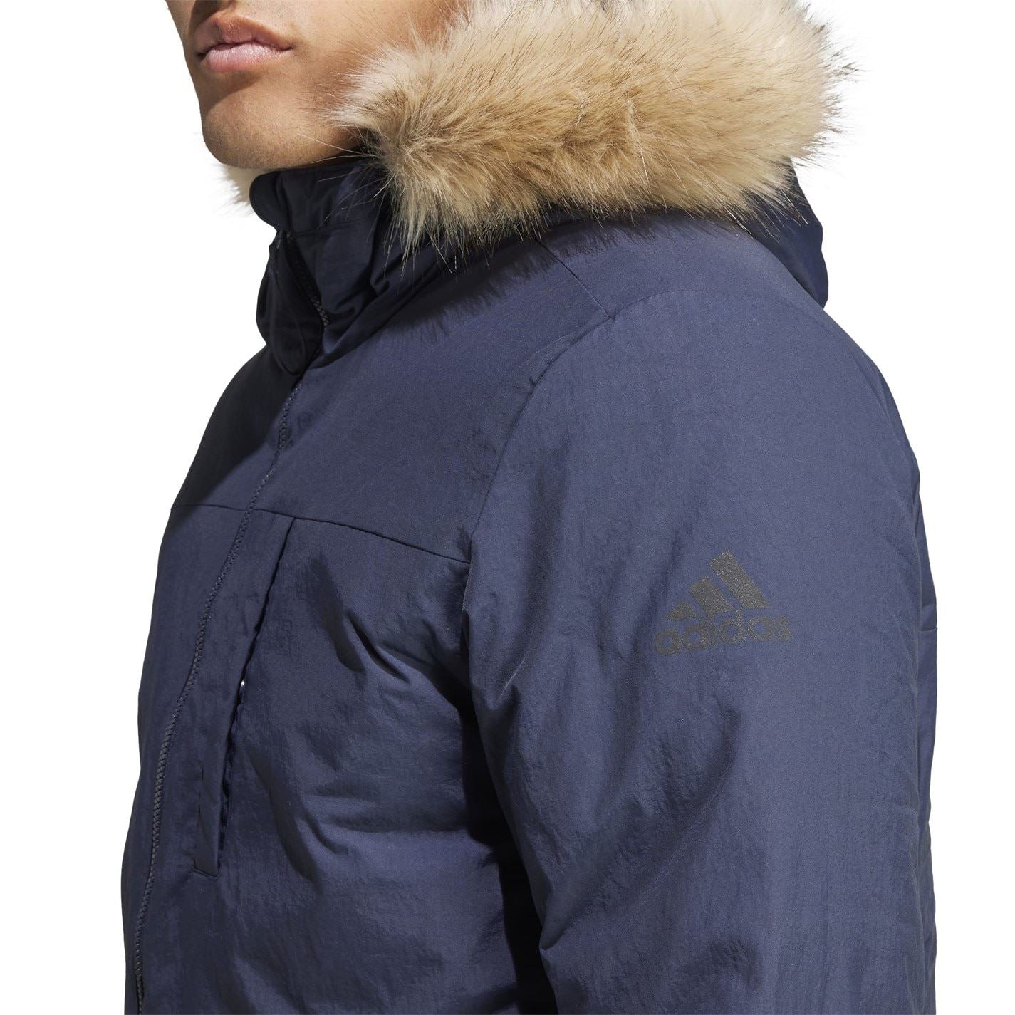 adidas Mens Ho Fur Pa Parka
