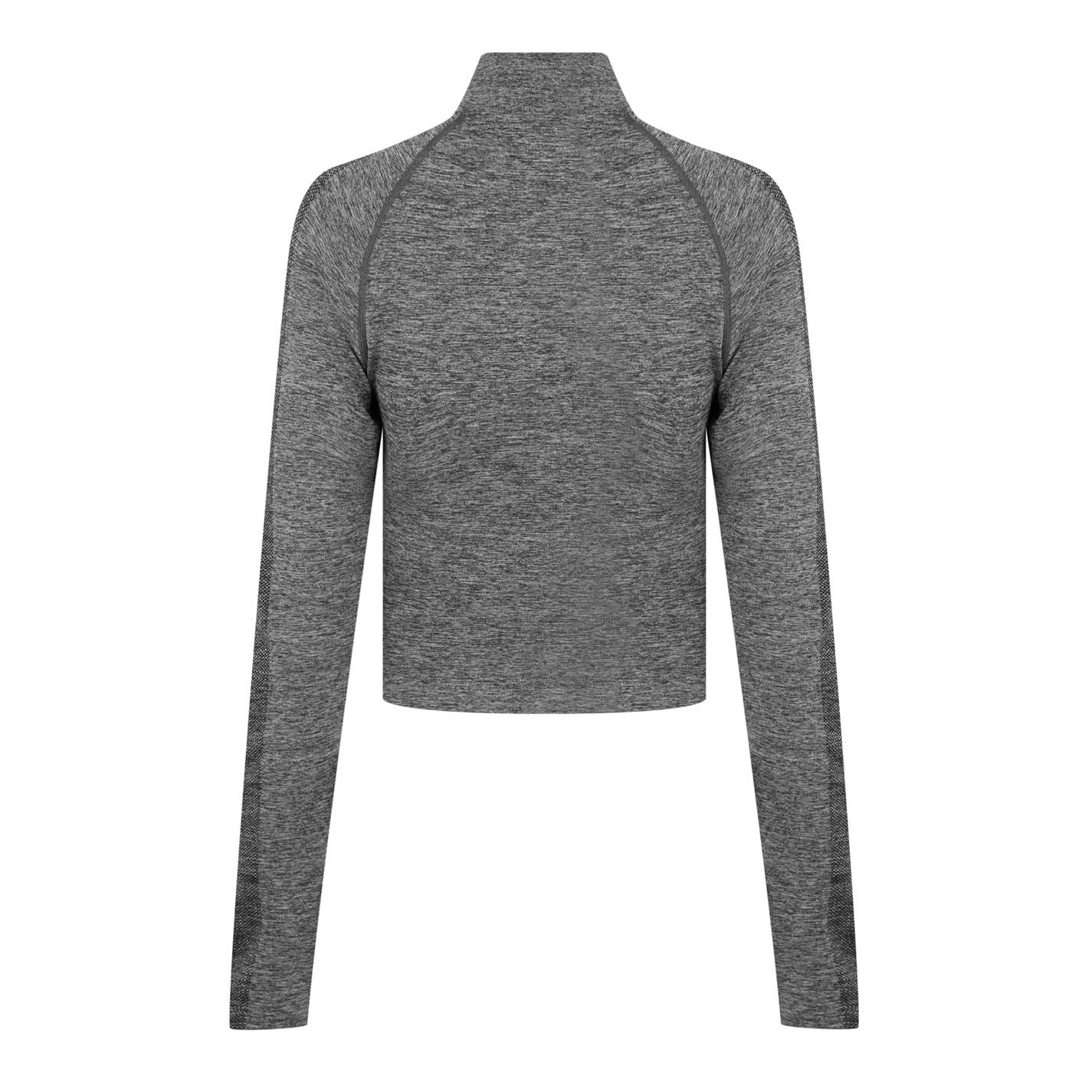 Everlast Seamless Zipped Long Sleeve Performance Gym Top