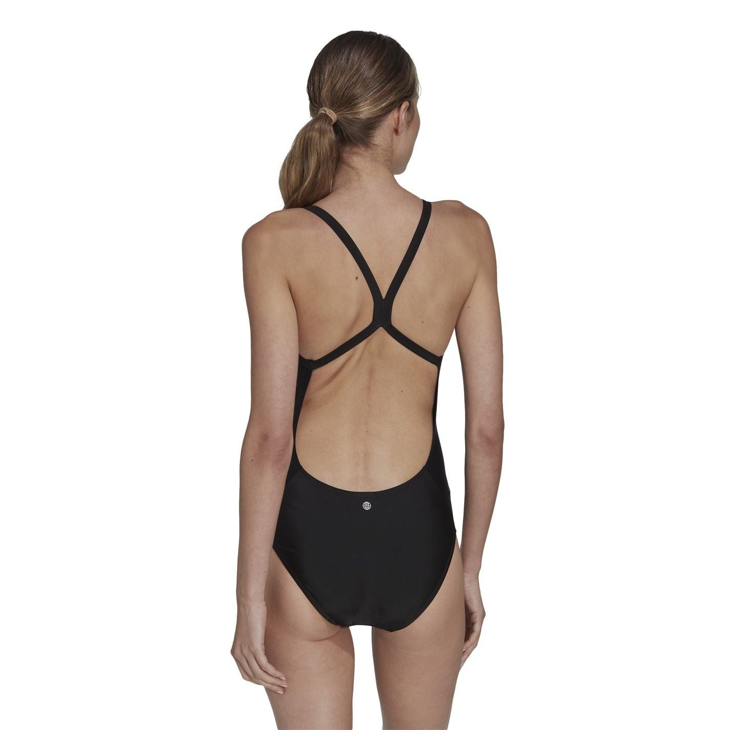 adidas Womens Big Logo Swimsuit