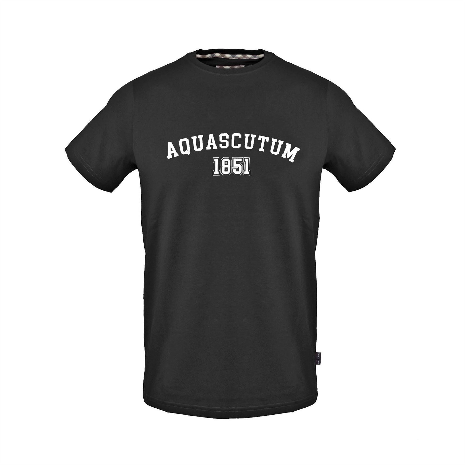 Aquascutum Arch Logo Crew Neck Short Sleeve Jersey T-Shirt