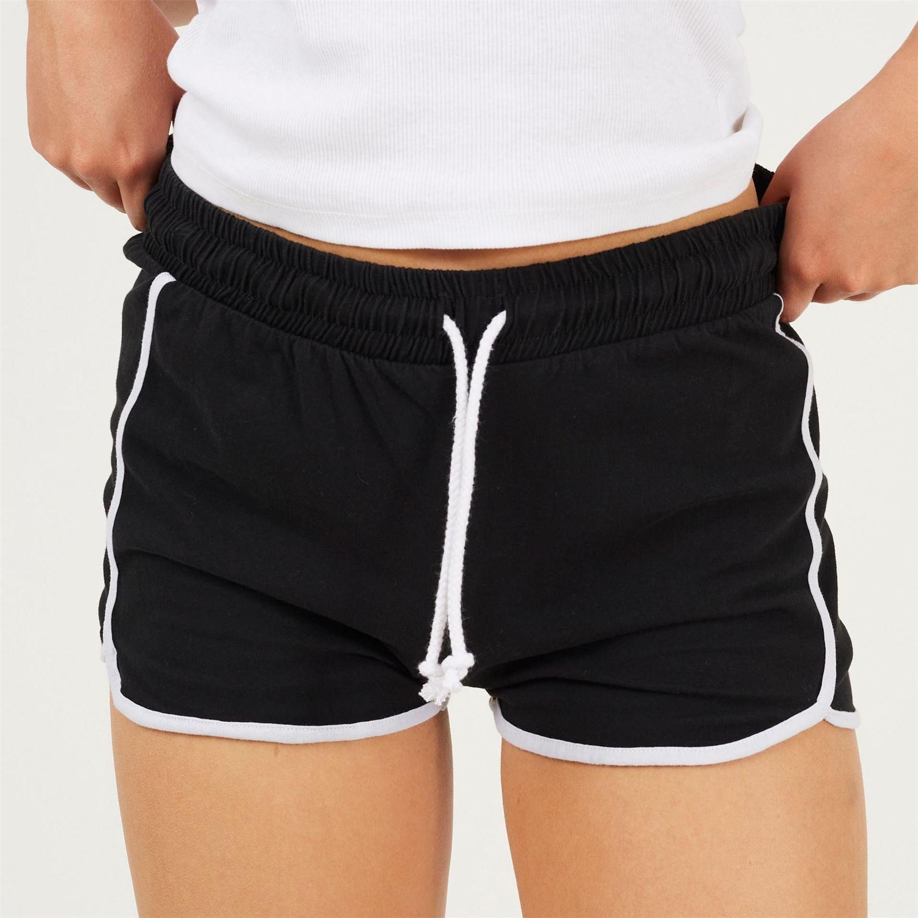 Brave Soul Shorts With Contrast Binding