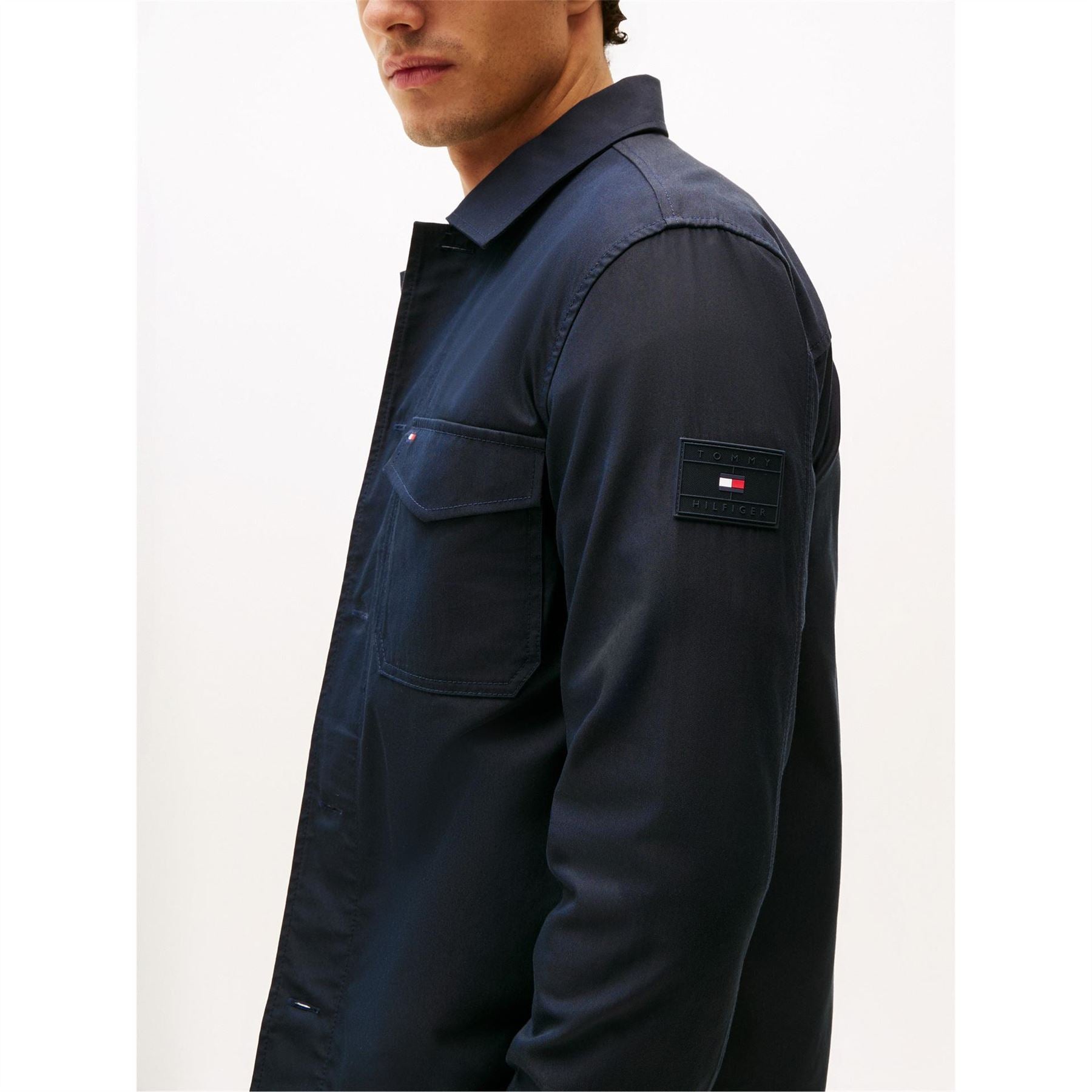 Tommy Hilfiger Nylon Shirt Jacket