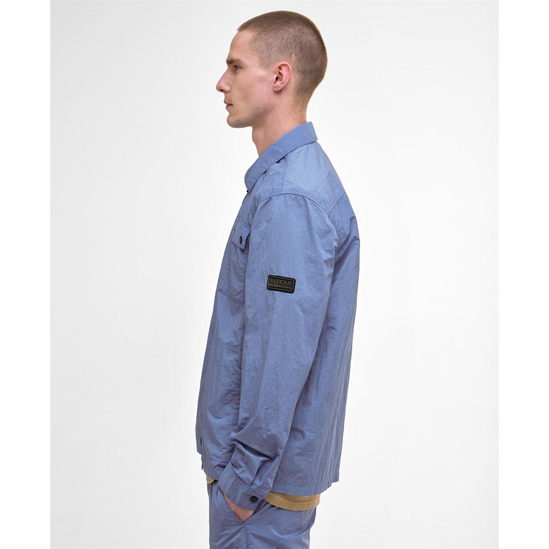Barbour International Inline Zip Through Overshirt