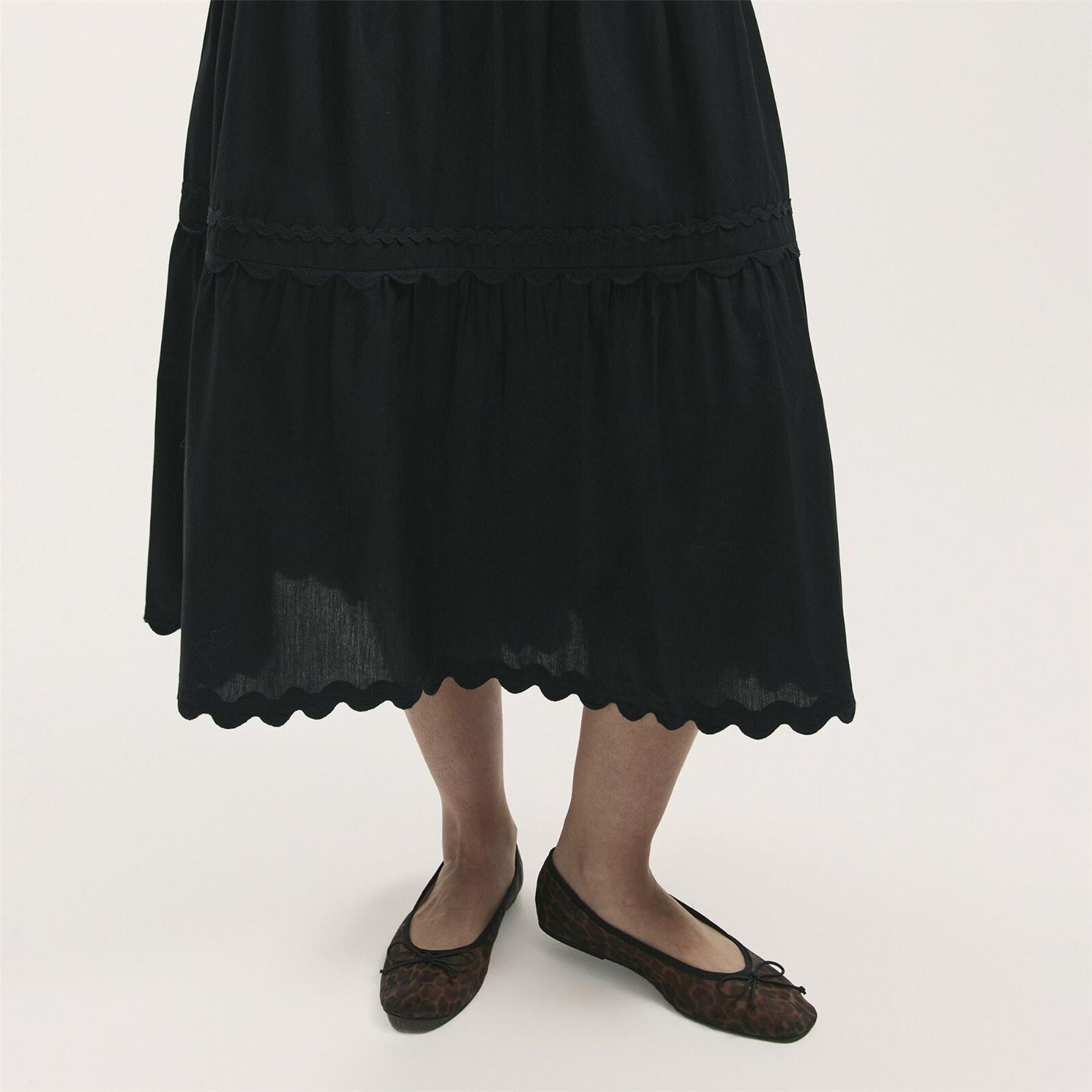 Finery Maxi Tiered Skirt