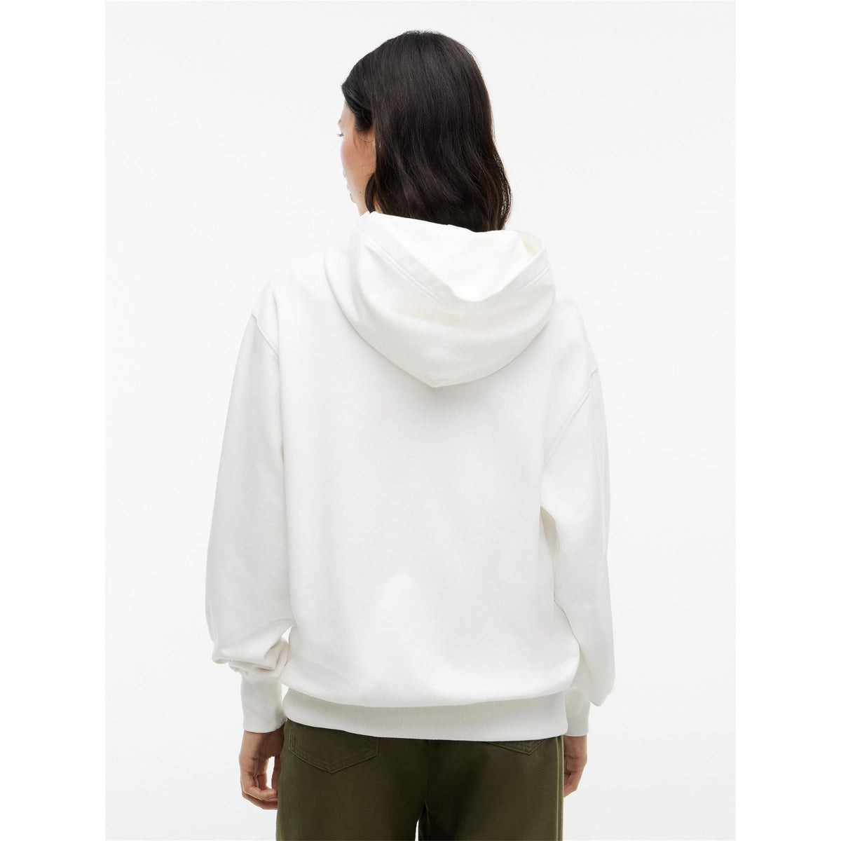 Tommy Jeans Ovs Flag Over The Head Cotton Oversized Fit Hoodie