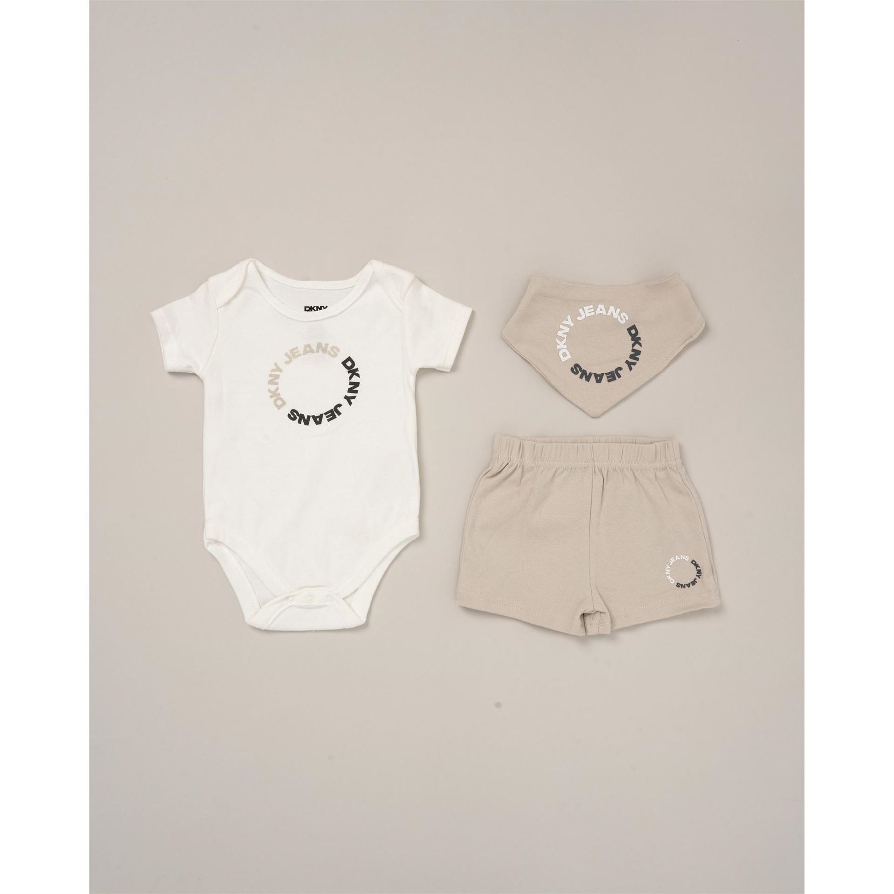 DKNY Jeans Bodysuit Shorts And Bib