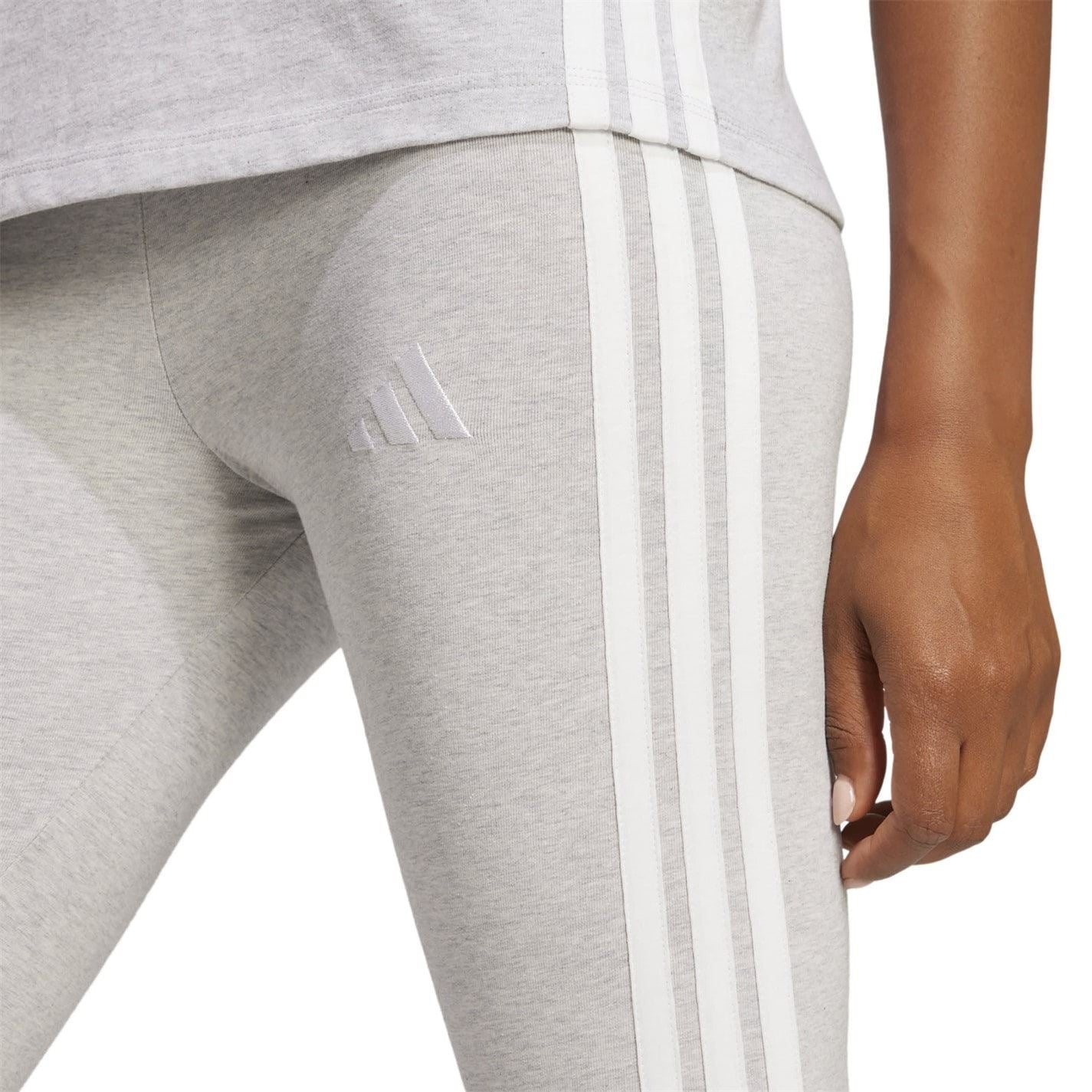 adidas Womens Essentials 3 Stripe Leggings