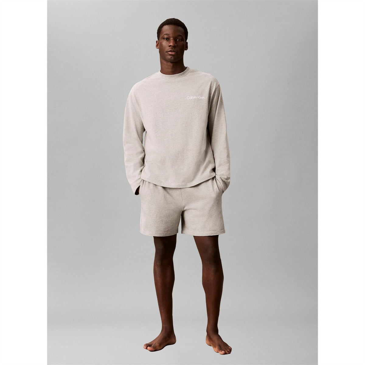 Calvin Klein Lounge Long Sleeve Cotton T-Shirt
