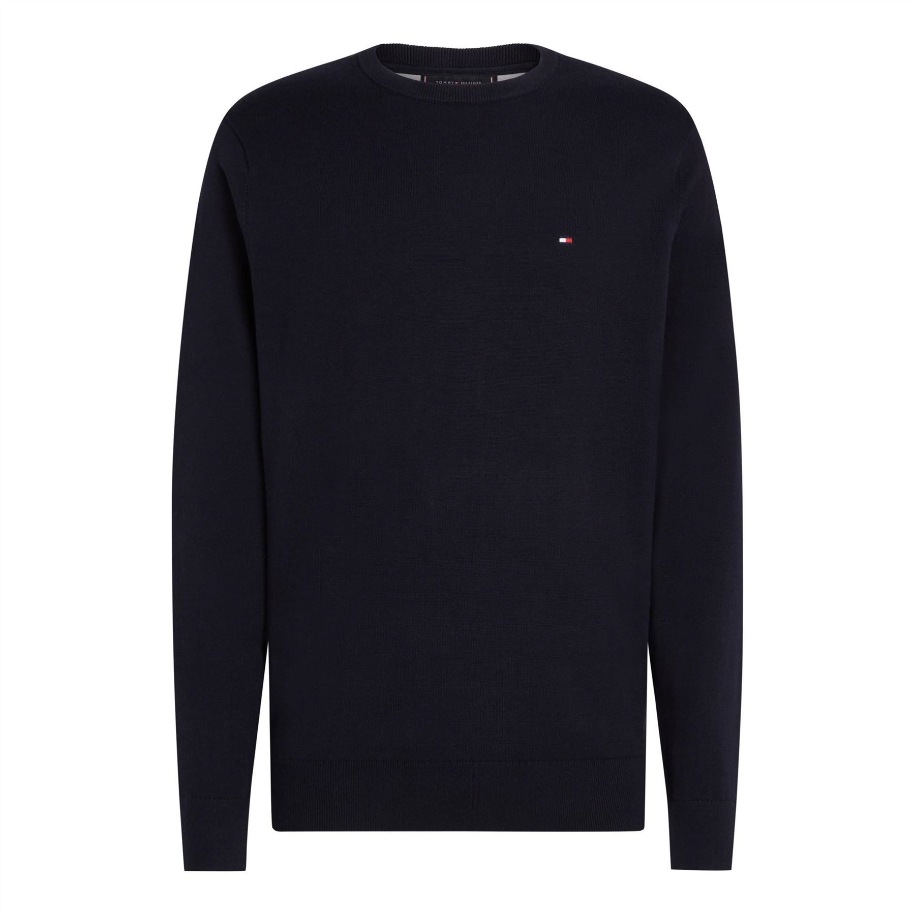 Tommy Hilfiger Cotton Crew Neck Pullover Sweater