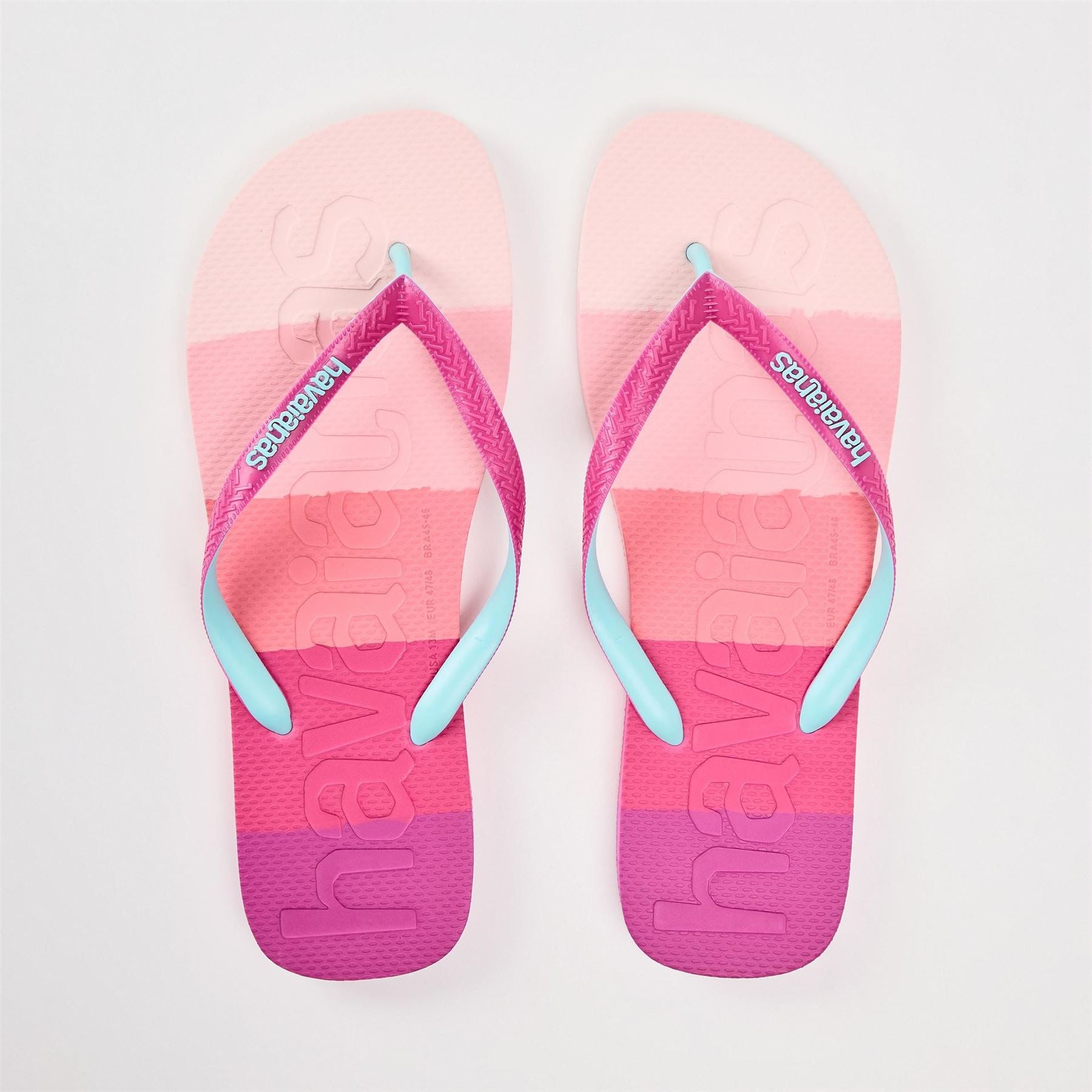 Havaianas Mens Hav. Top Logomania Multicolor Gradi Flip Flops