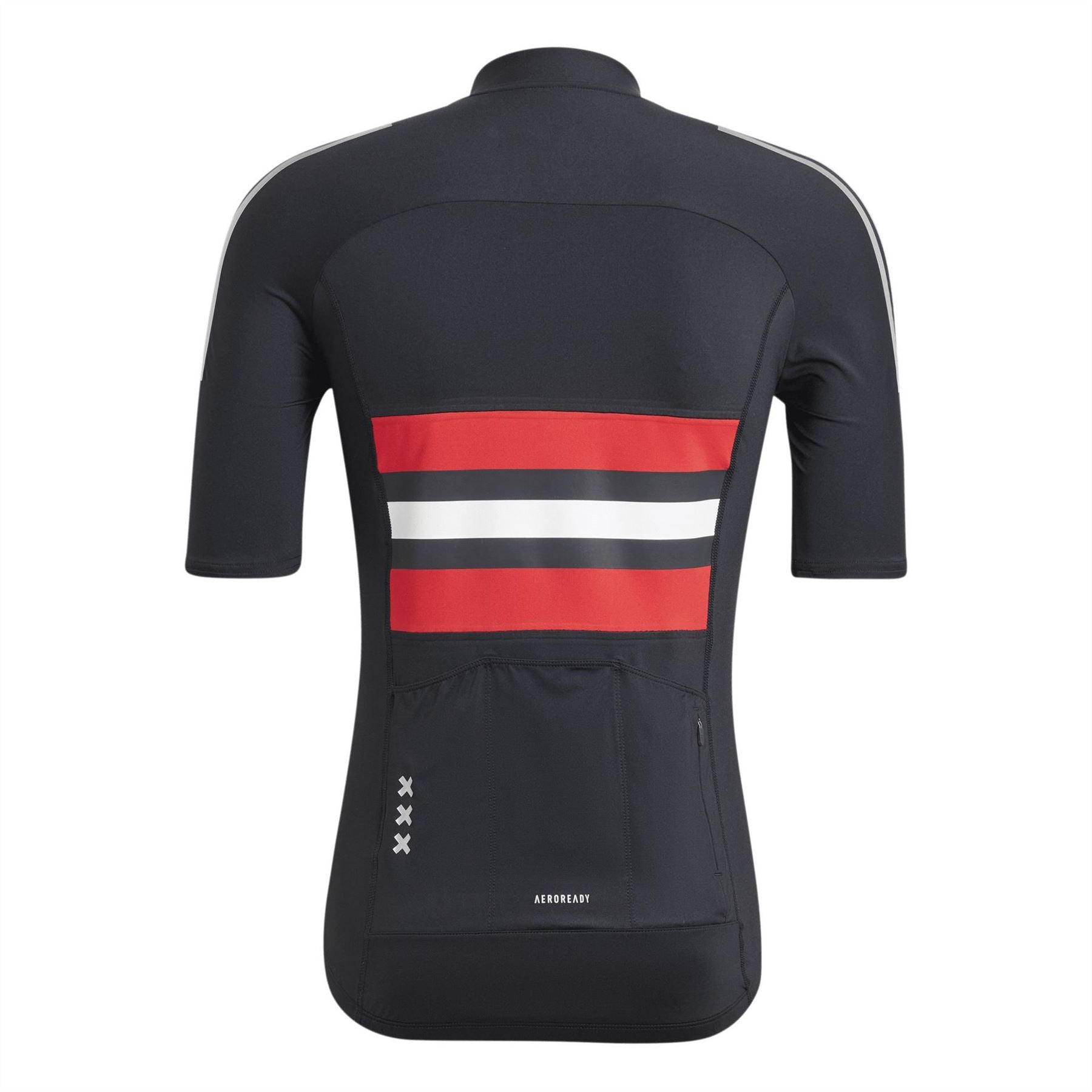 adidas Mock Neck Short Sleeve Slim Fit Jersey