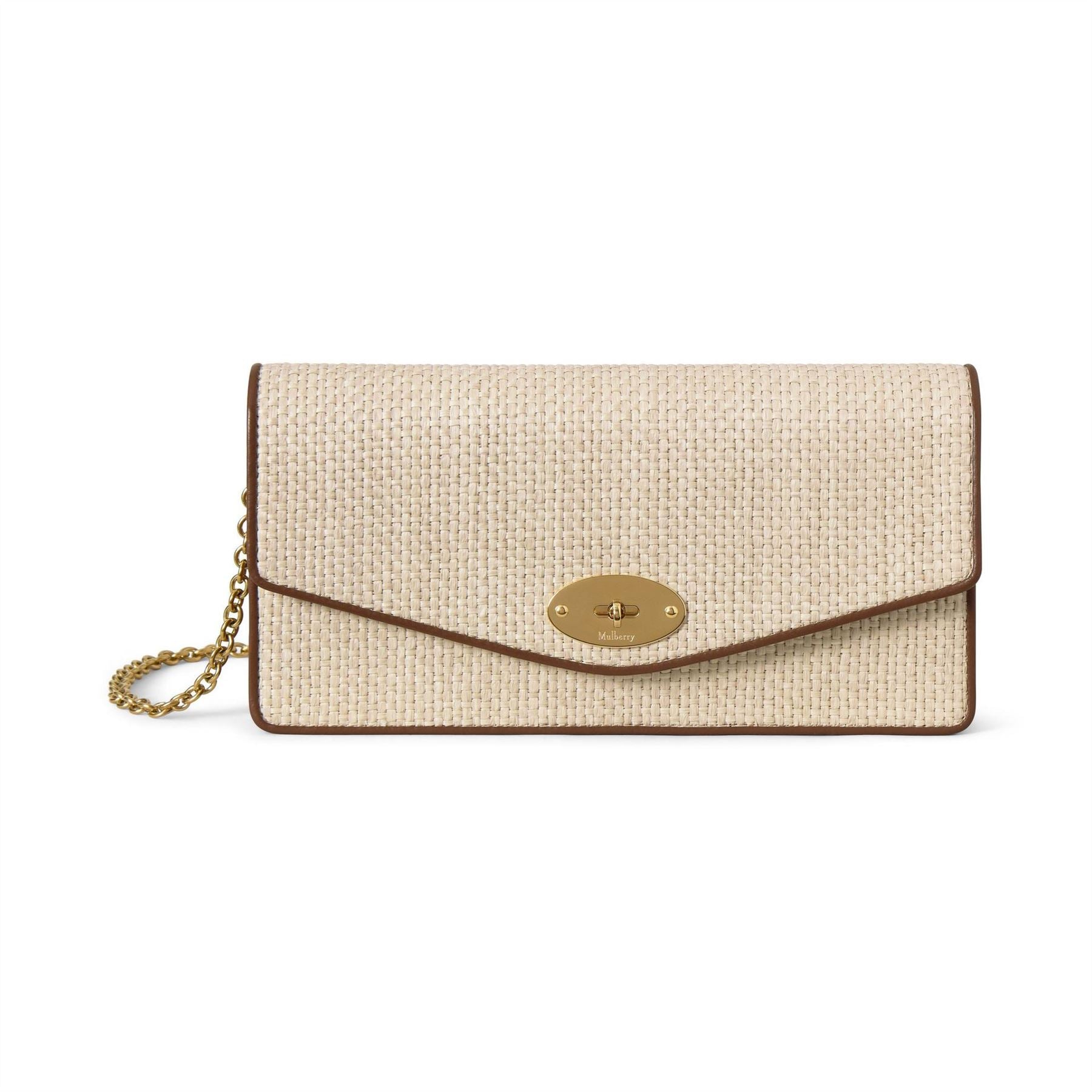 Mulberry Clutch Raffia
