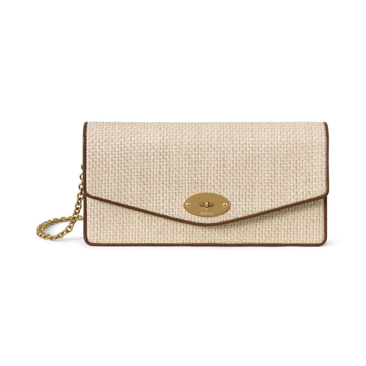 Mulberry Clutch Raffia