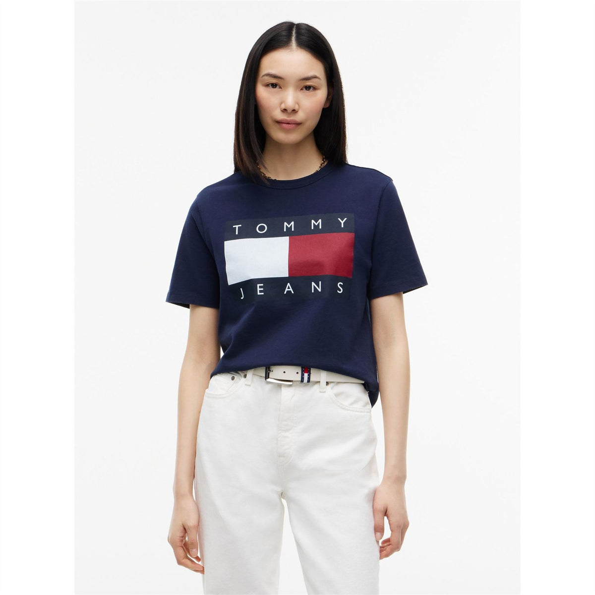 Tommy Jeans Tjw Bxy Flag Ss T Ld71