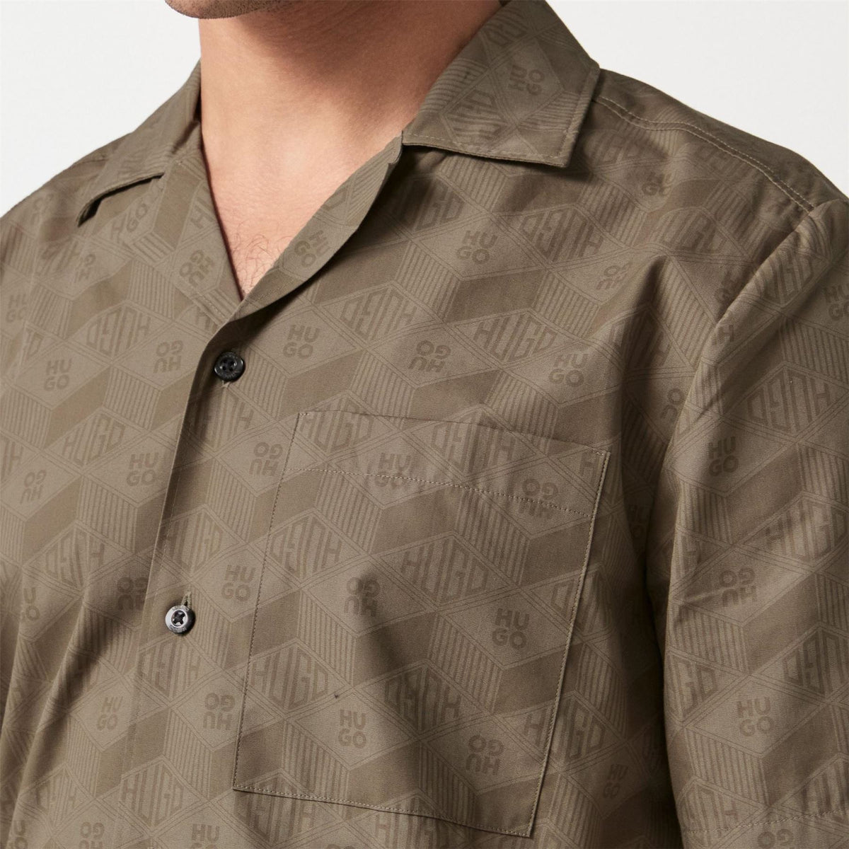 Hugo Short Sleeve Bowling Shirt