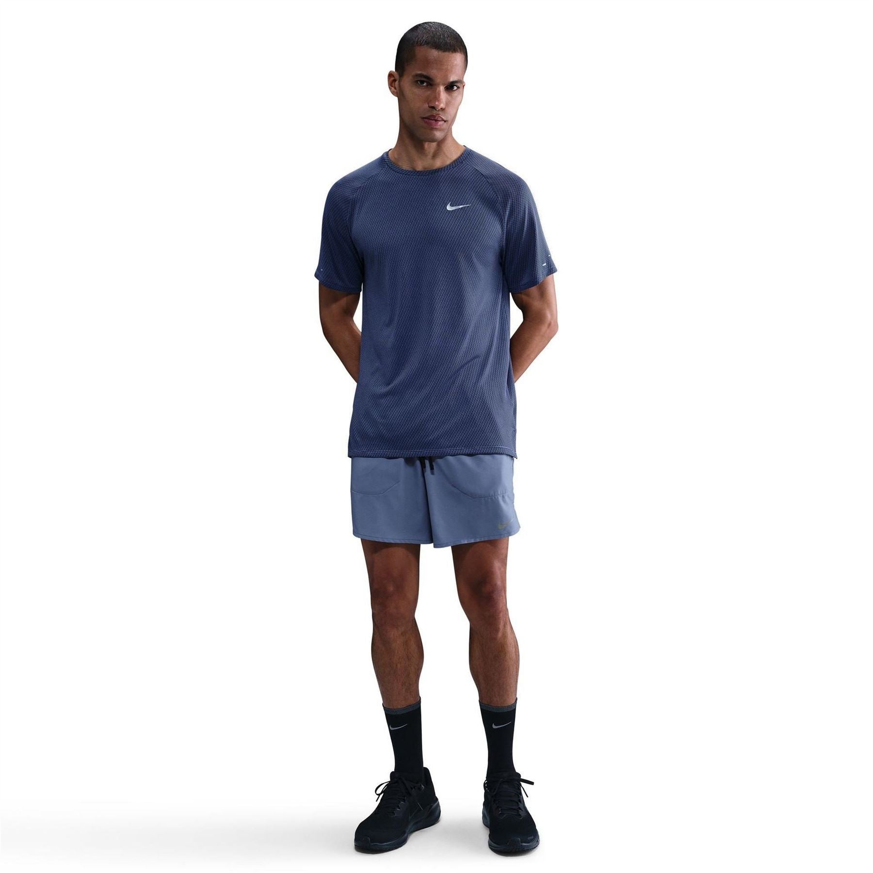 Nike Mens Fit Stride 7 Brief Lined Running Shorts