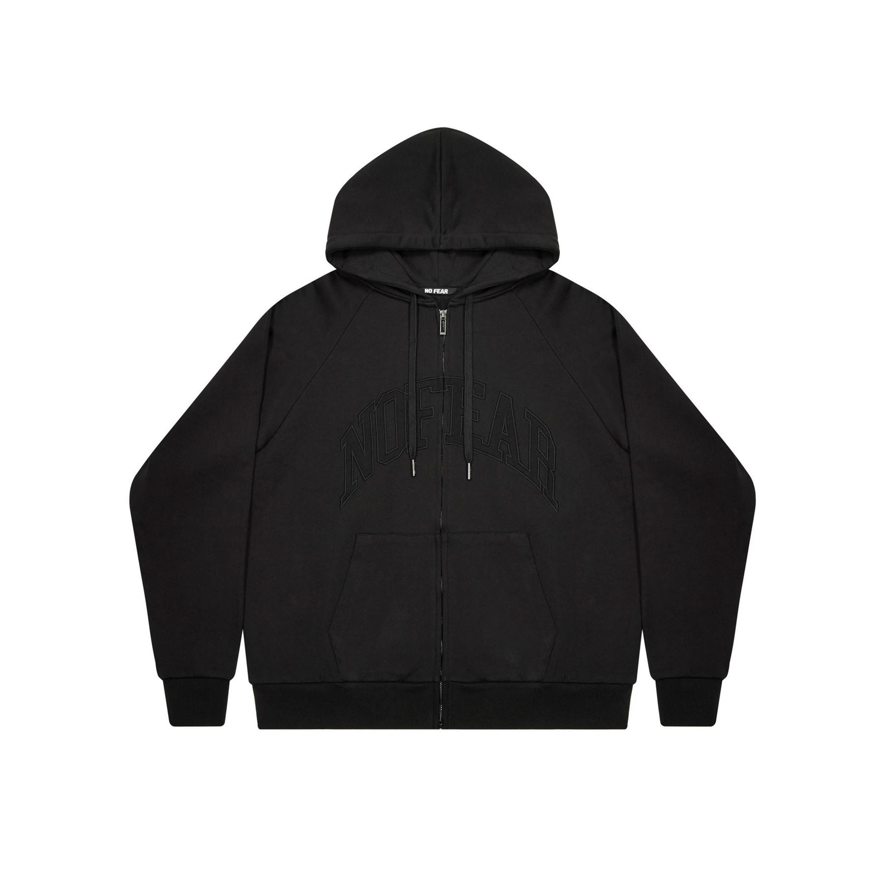 No Fear Varsity Zip Up Hoodie