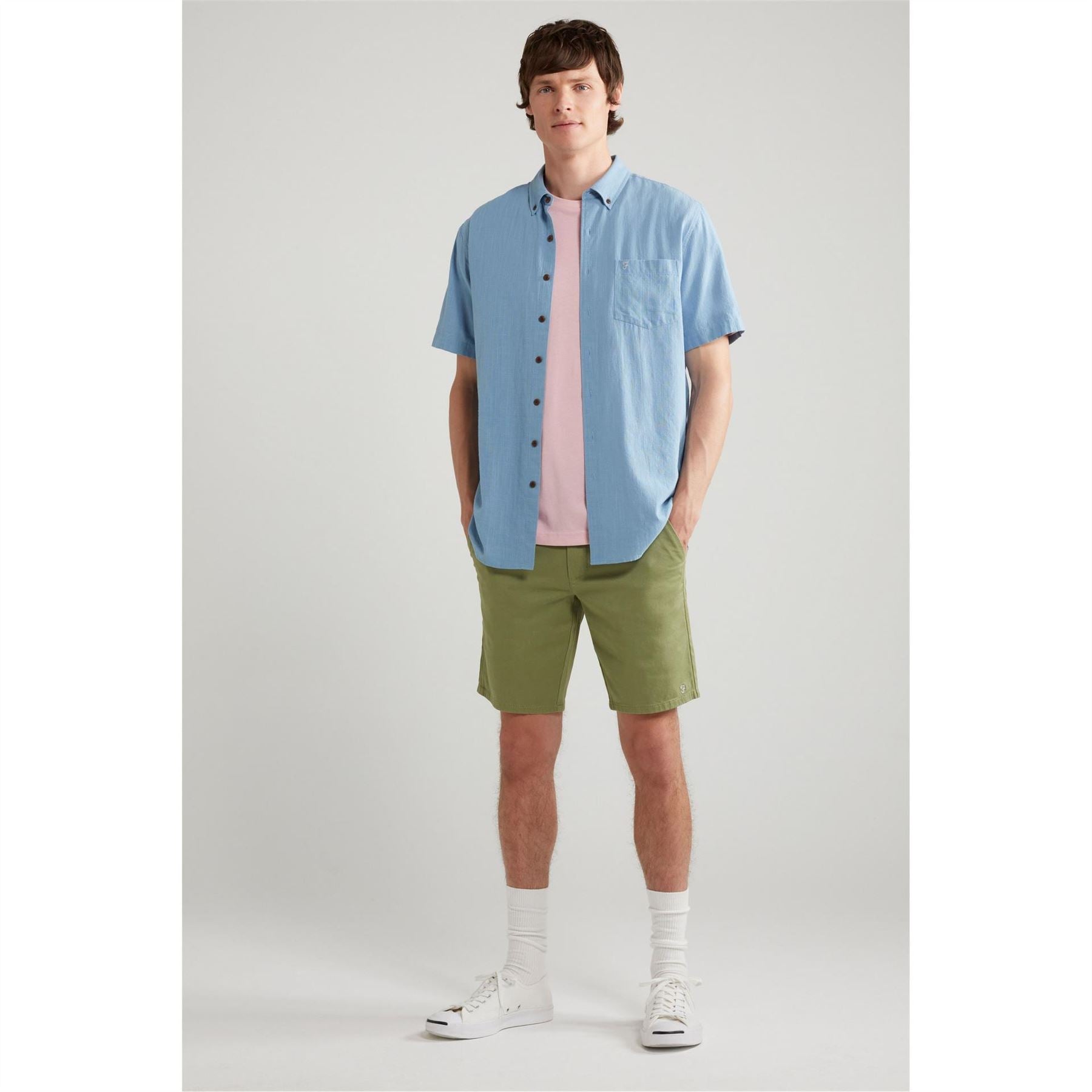 Farah Densmore Short Sleeve Button Down Shirt